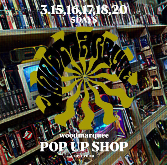 woodmarquee POP UP SHOP at LIPIT VIDEO