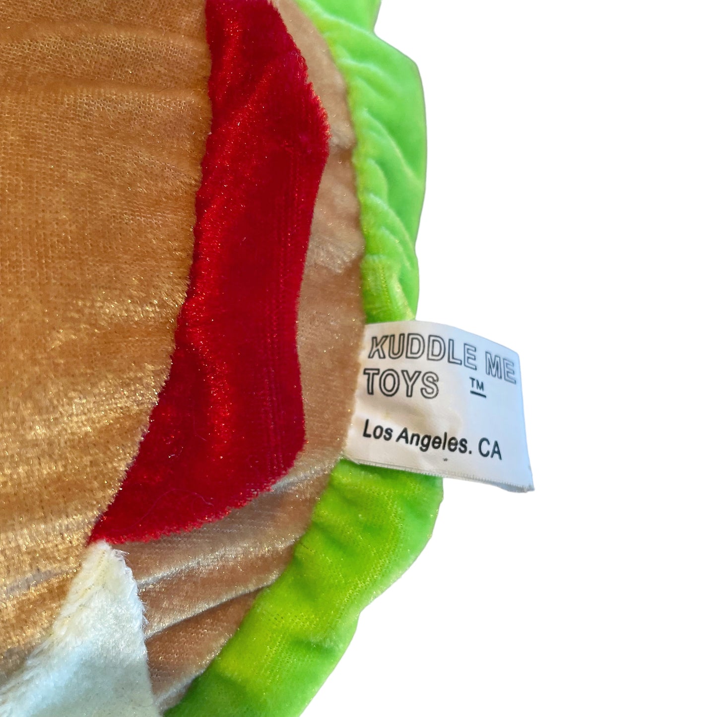 Kuddle Me Toys Hamburger Plush Doll ハンバーガー プラッシュ ぬいぐるみ ヴィンテージ