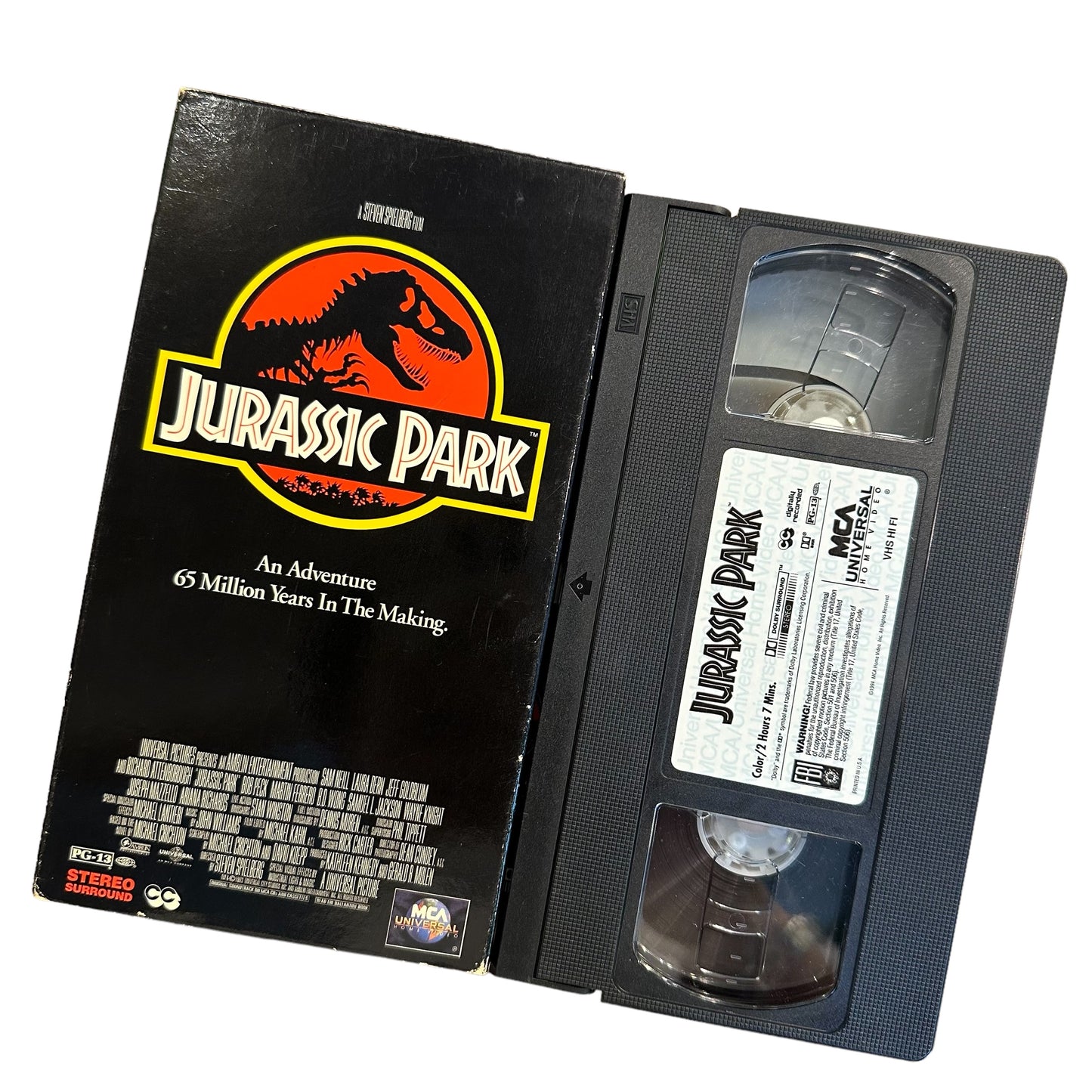 VHS ビデオテープ 輸入版 ジュラシック・パーク JURASSIC PARK 海外版 USA アメリカ ヴィンテージ ビデオ 紙ジャケ
