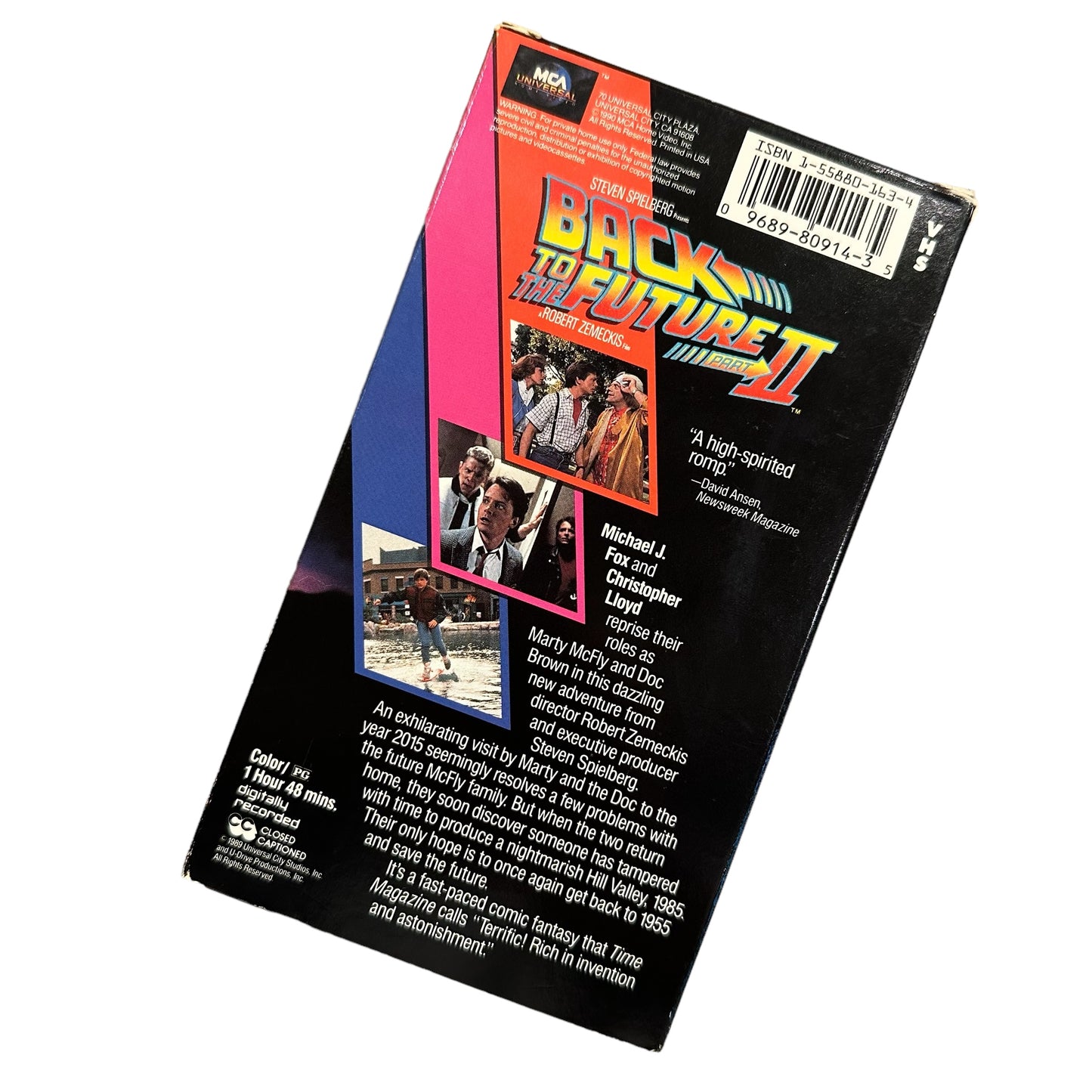 VHS ビデオテープ 輸入版 バック・トゥ・ザ・フューチャー 2 Back to the Future PART2 海外版 USA アメリカ ヴィンテージビデオ 紙ジャケ