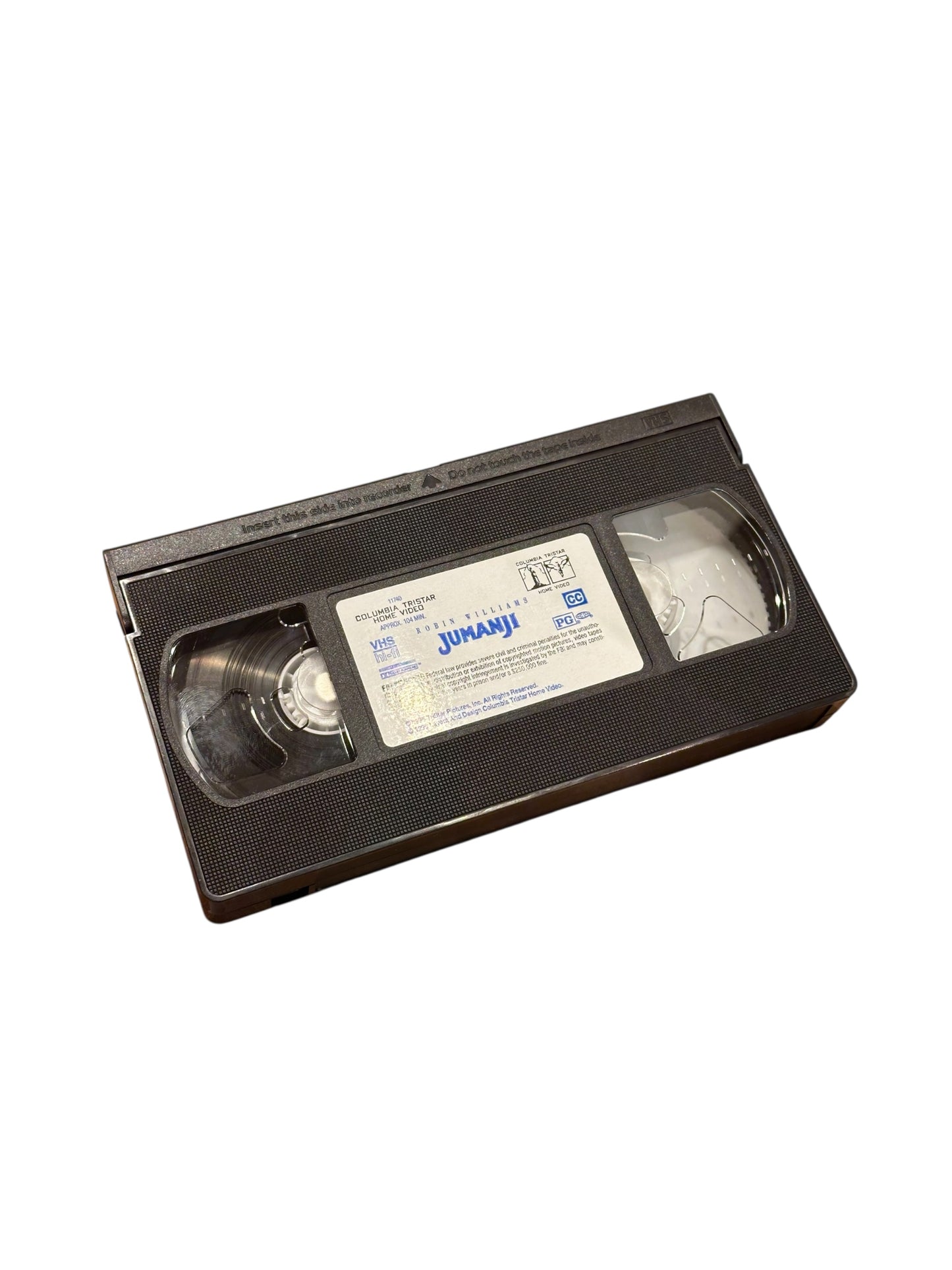 VHS ビデオテープ 輸入版 ジュマンジ JUMANJI 海外版 USA アメリカ ヴィンテージ ビデオ 紙ジャケ