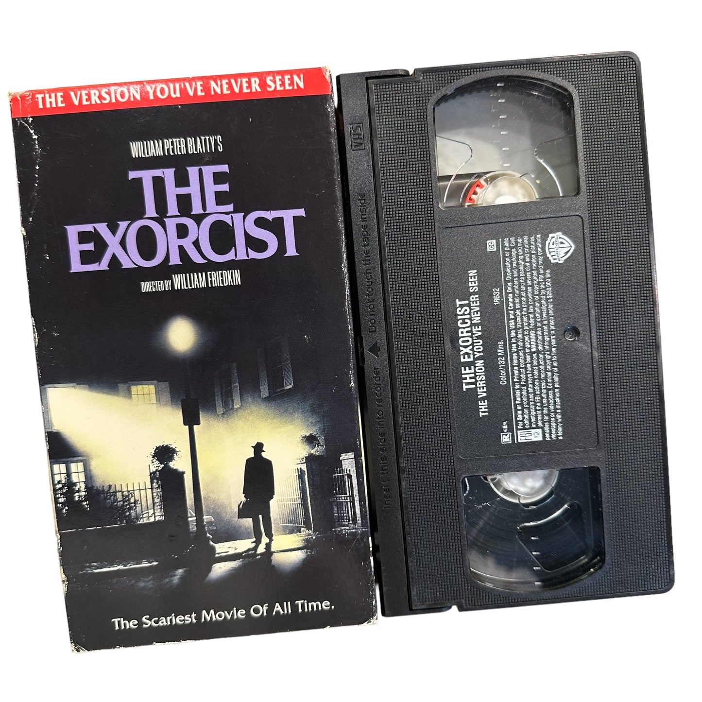 VHS ビデオテープ エクソシスト The Exorcist 海外版 USA アメリカ ヴィンテージ ビデオ 紙ジャケ