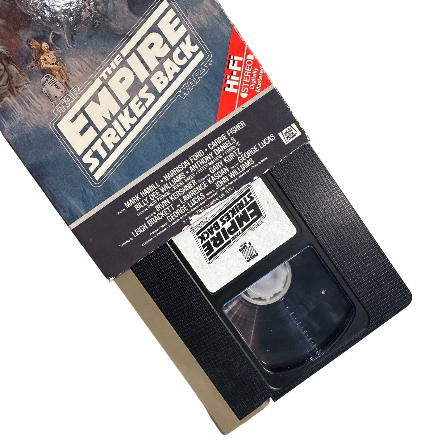 VHS ビデオテープ 輸入版 スター・ウォーズ 帝国の逆襲 STAR WARS The Empire Strikes Back 海外版 USA アメリカ ヴィンテージ ビデオ 紙ジャケ