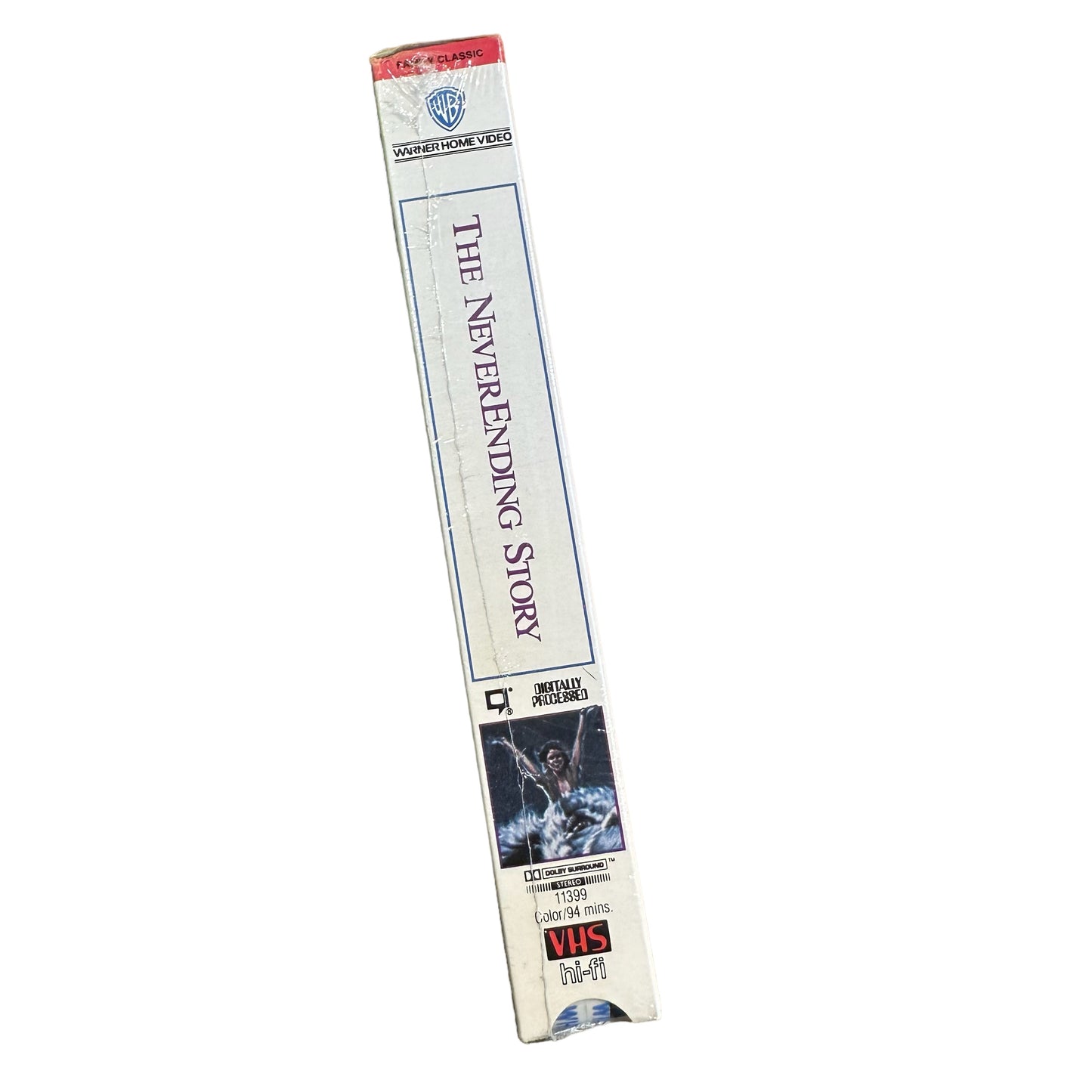 VHS ビデオテープ 輸入版 未開封 ネバーエンディング・ストーリー The NeverEnding Story 海外版 USA アメリカ ヴィンテージ ビデオ 紙ジャケ