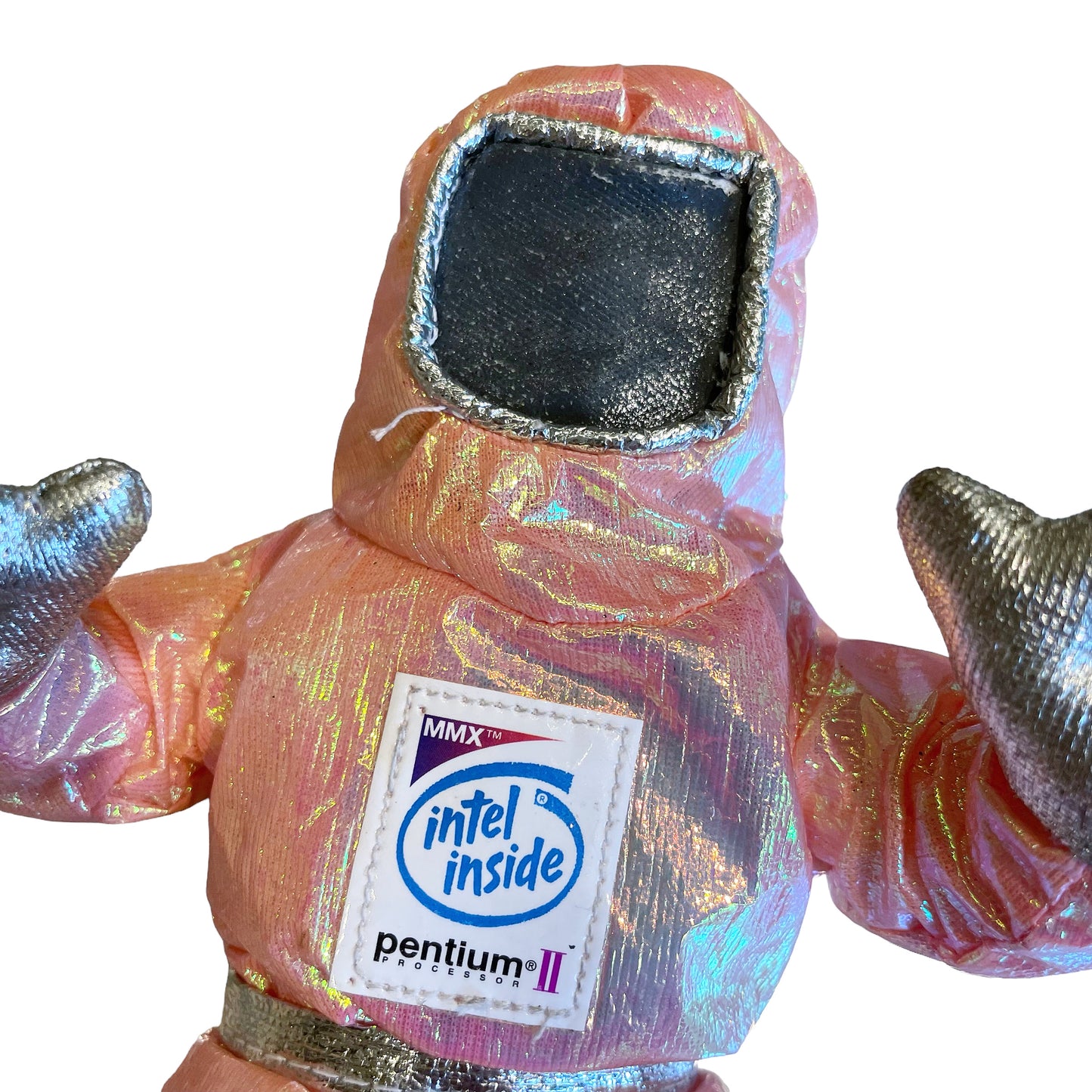 1997 intel インテル バニーピープル Bunny People Plush Doll 8" プラッシュ ドール ぬいぐるみ Inside Pentium II ピンク ヴィンテージ