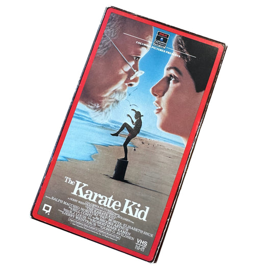 VHS ビデオテープ 輸入版 The Karate Kids ベストキッド 海外版 USA アメリカ ヴィンテージ ビデオ 紙ジャケ