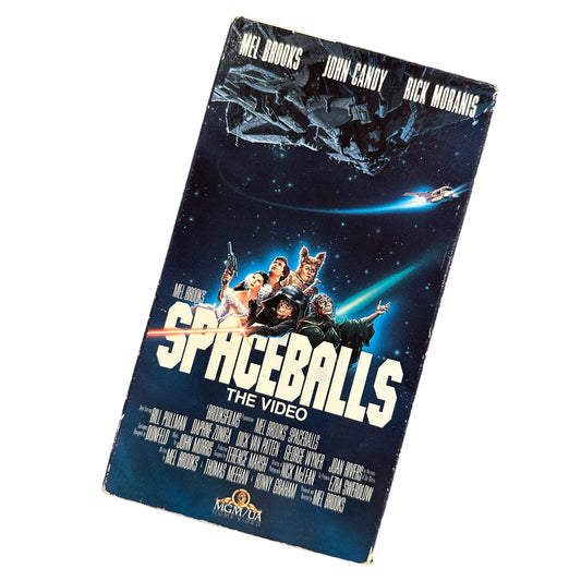 VHS ビデオテープ 輸入版 スペースボール SPACE BALLS STAR WARS海外版 USA アメリカ ヴィンテージ ビデオ 紙ジャケ