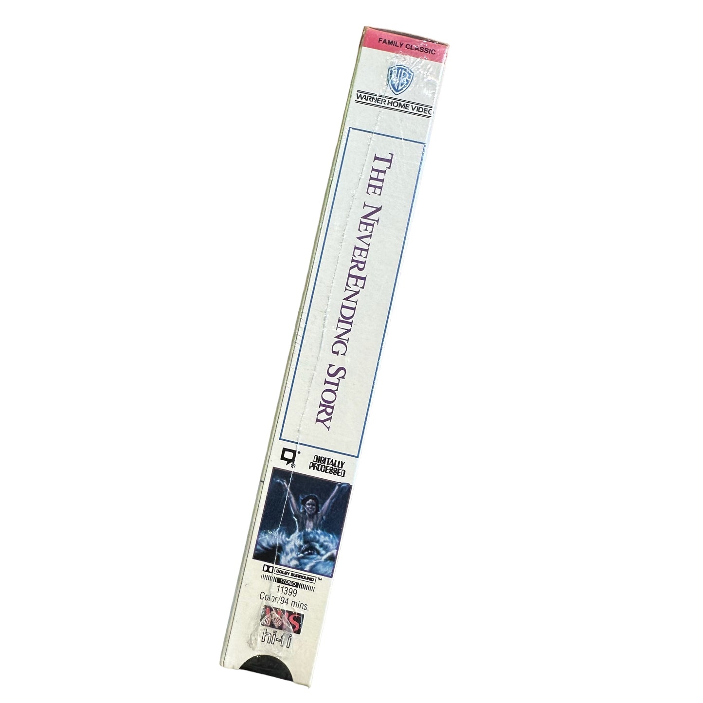 VHS ビデオテープ 輸入版 未開封 ネバーエンディング・ストーリー The NeverEnding Story 海外版 USA アメリカ ヴィンテージ ビデオ 紙ジャケ