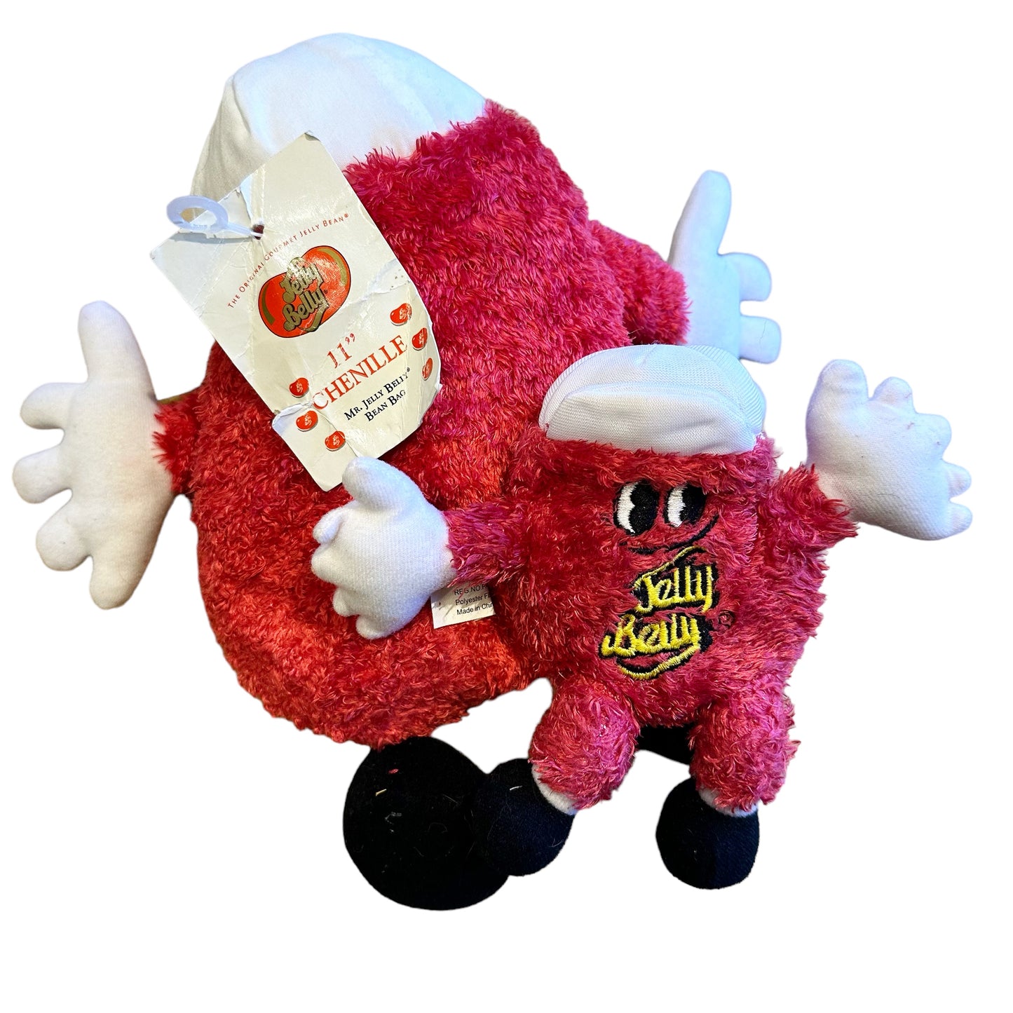 2009 Mr. Jelly Belly Bean Bag Plush 11" & 7" set ミスタージェリーベリービーンバッグ プラッシュ 2体セット