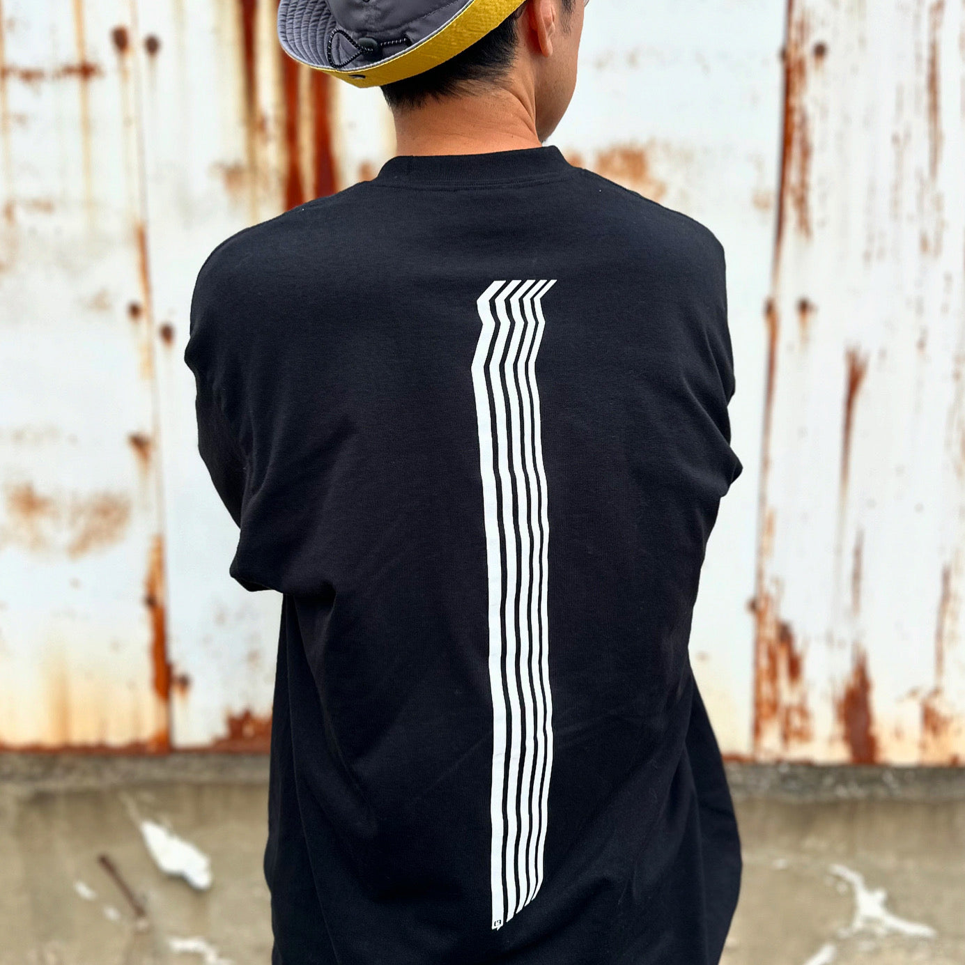 shockwave ロンTee リピト・イシュタール ロンT オリジナルTシャツ PRO CLUB プロクラブ LIPIT ブラック