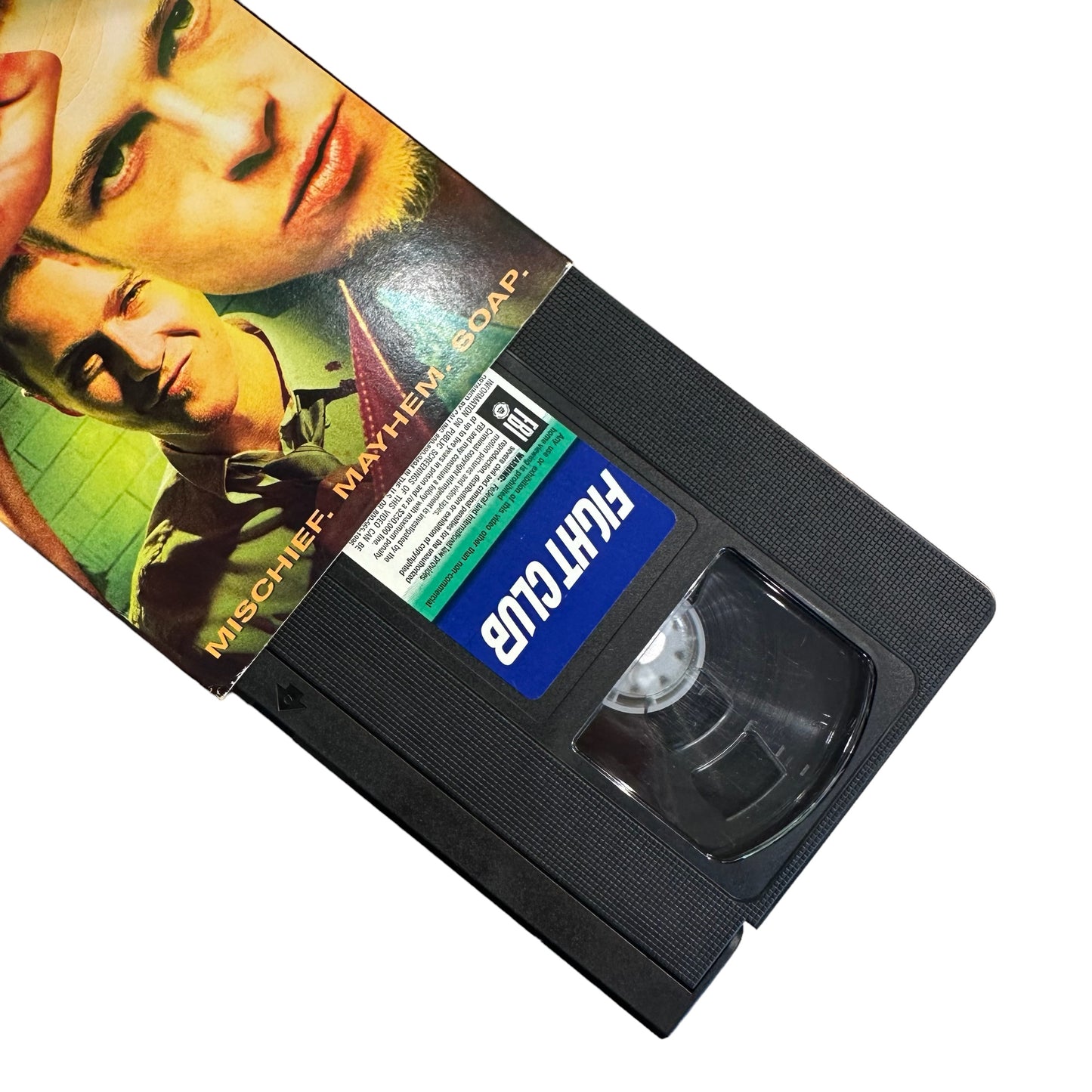 VHS ビデオテープ 輸入版 ファイト・クラブ Fight Club 海外版 USA アメリカ ヴィンテージビデオ 紙ジャケ