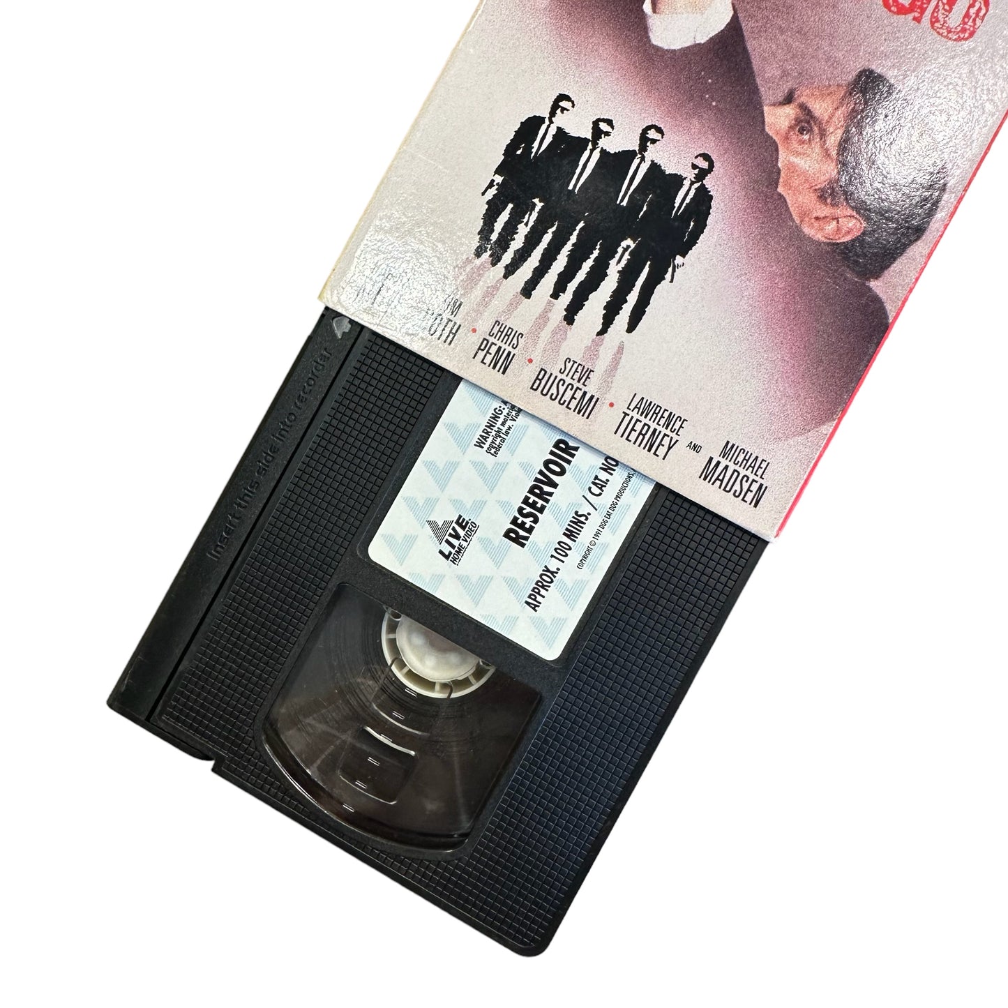 VHS ビデオテープ 輸入版 レザボア・ドッグス Reservoir Dogs 海外版 USA アメリカ ヴィンテージ ビデオ 紙ジャケ