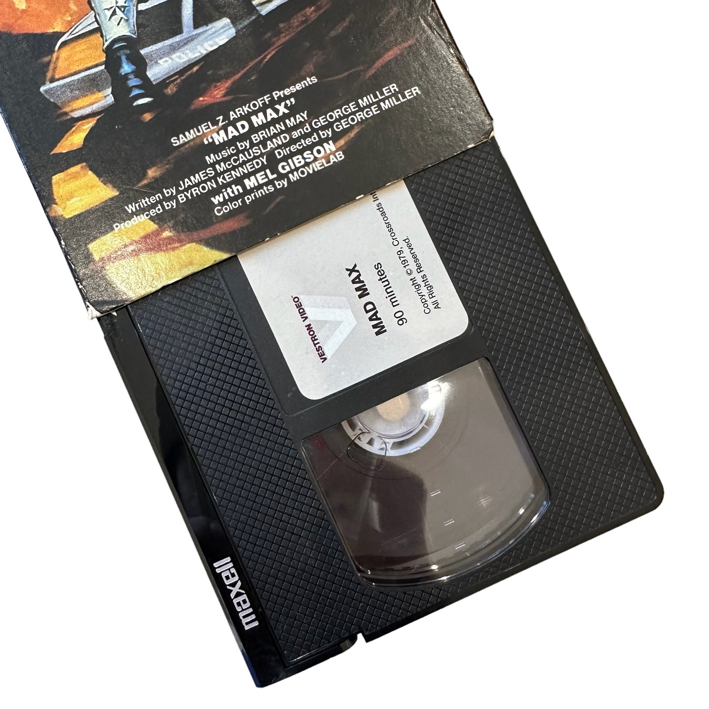 VHS ビデオテープ 輸入版 マッド・マックス MAD MAX 海外版 USA アメリカ ヴィンテージ ビデオ 紙ジャケ