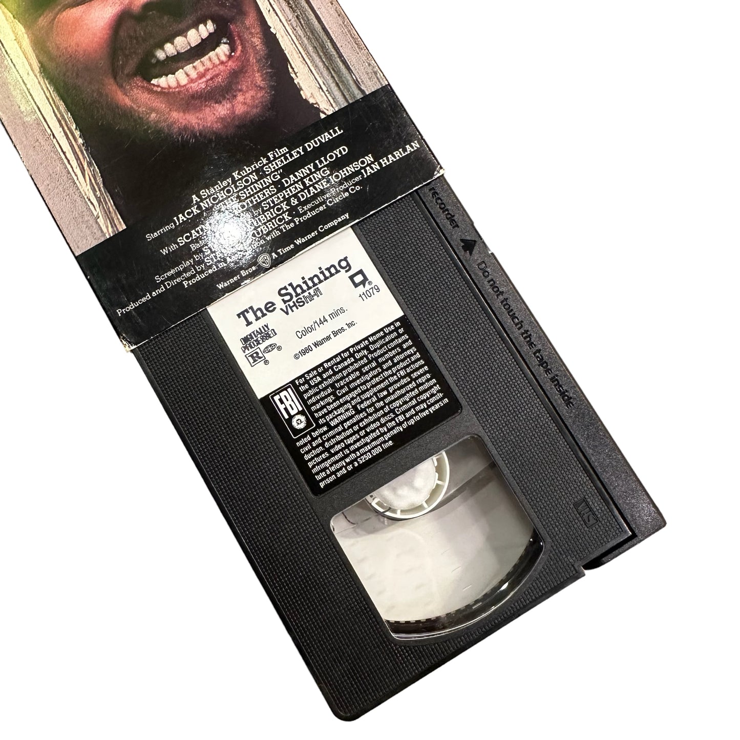 VHS ビデオテープ 輸入版 シャイニング The Shining 海外版 USA アメリカ ヴィンテージ ビデオ 紙ジャケ