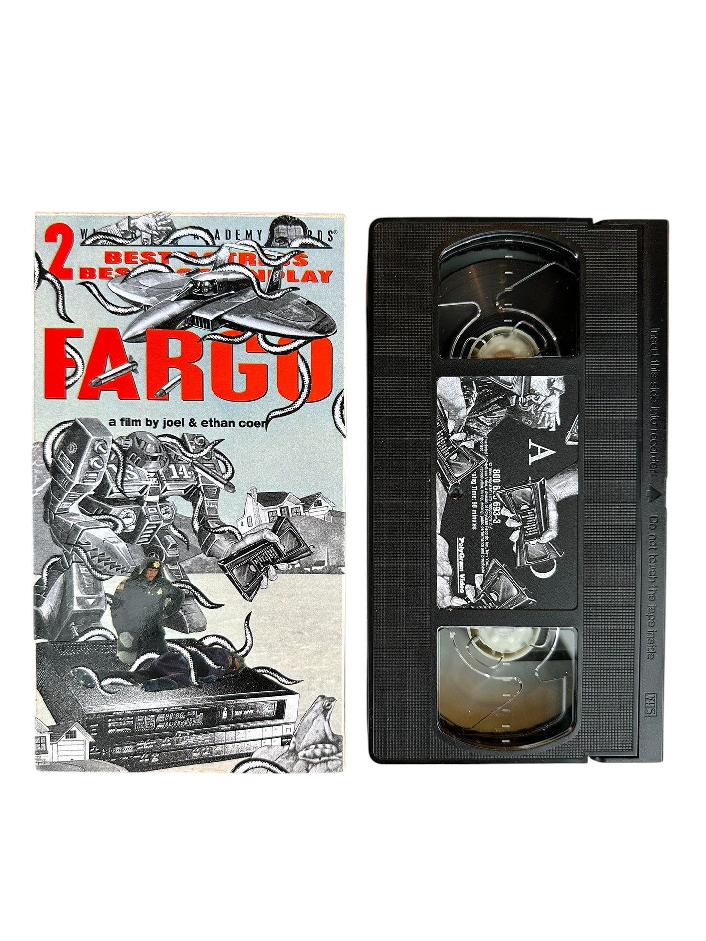 VHS コラージュ・アーティスト SKIFF コラージュビデオ ビデオテープ 輸入盤 ファーゴ Fargo 海外 USA アメリカ ヴィンテージ ビデオ 紙ジャケ