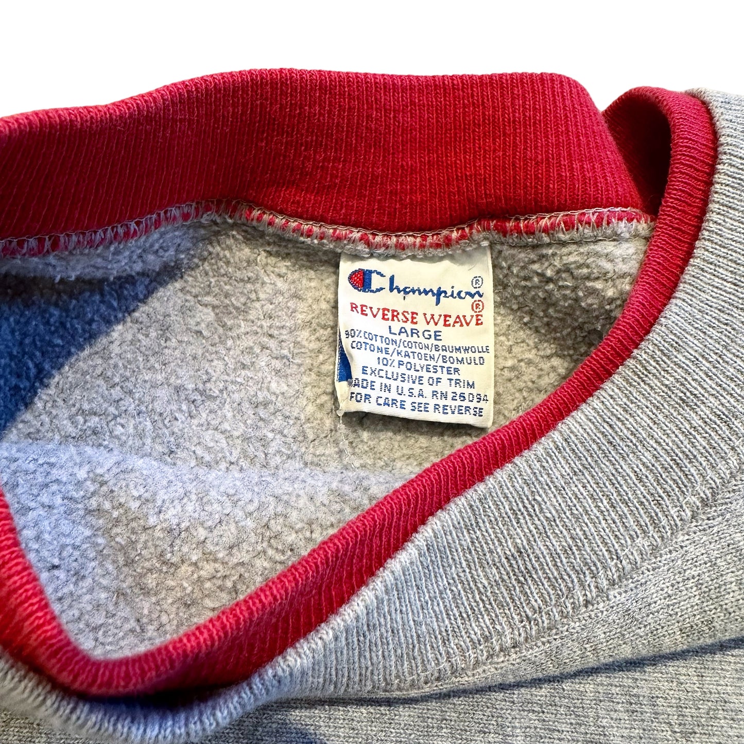 90s 刺繍タグ USA チャンピオンリバースウィーブ チャンピオン刺繍ロゴ REVERSE WEAVE 珍品 古着 ヴィンテージ