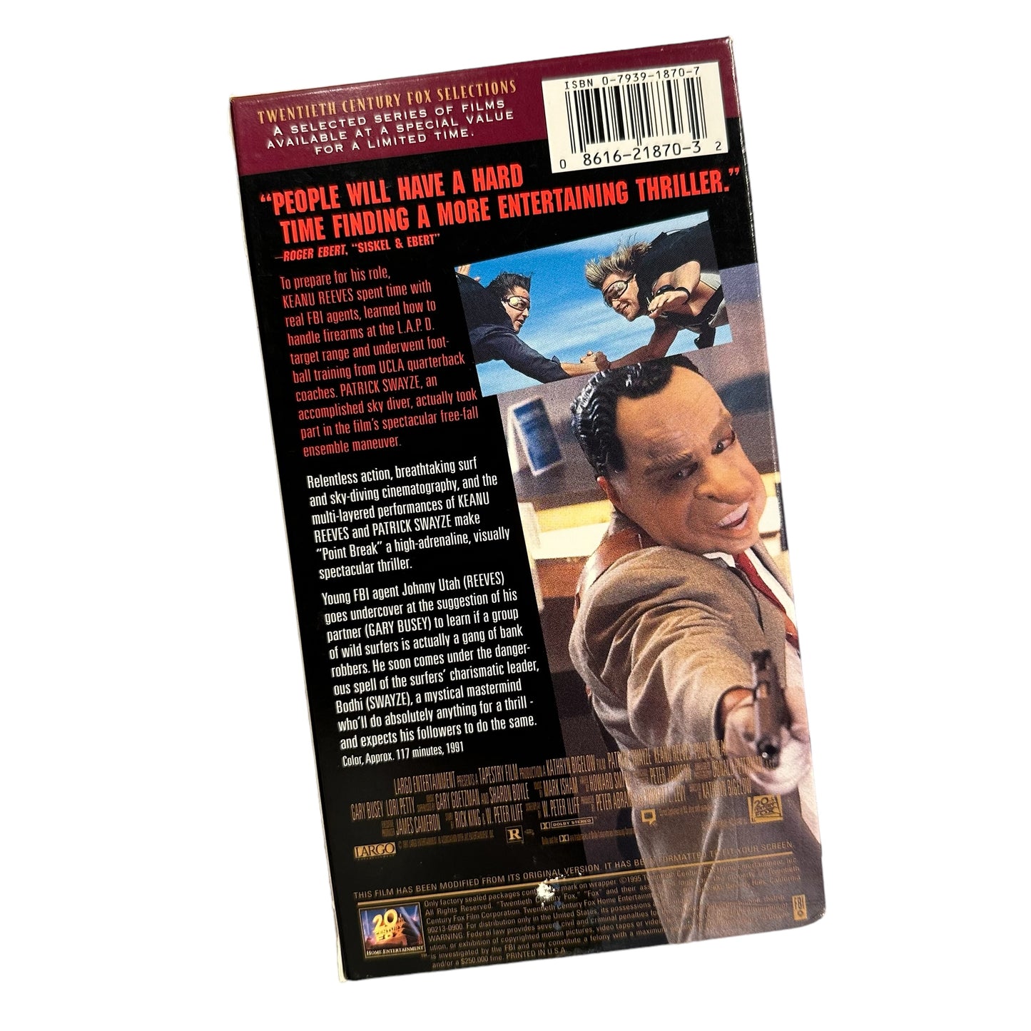 VHS ビデオテープ ハートブルー Point Break 海外版 USA アメリカ ヴィンテージ ビデオ 紙ジャケ