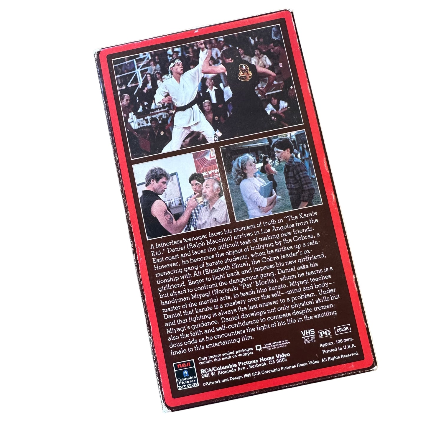 VHS ビデオテープ 輸入版 The Karate Kids ベストキッド 海外版 USA アメリカ ヴィンテージ ビデオ 紙ジャケ