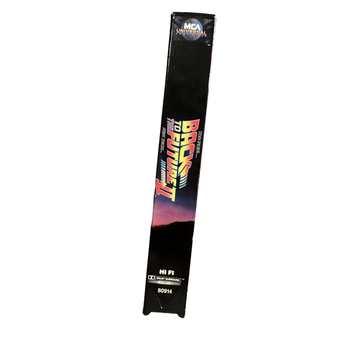 VHS ビデオテープ 輸入版 バック・トゥ・ザ・フューチャー 2 Back to the Future PART2 海外版 USA アメリカ ヴィンテージビデオ 紙ジャケ