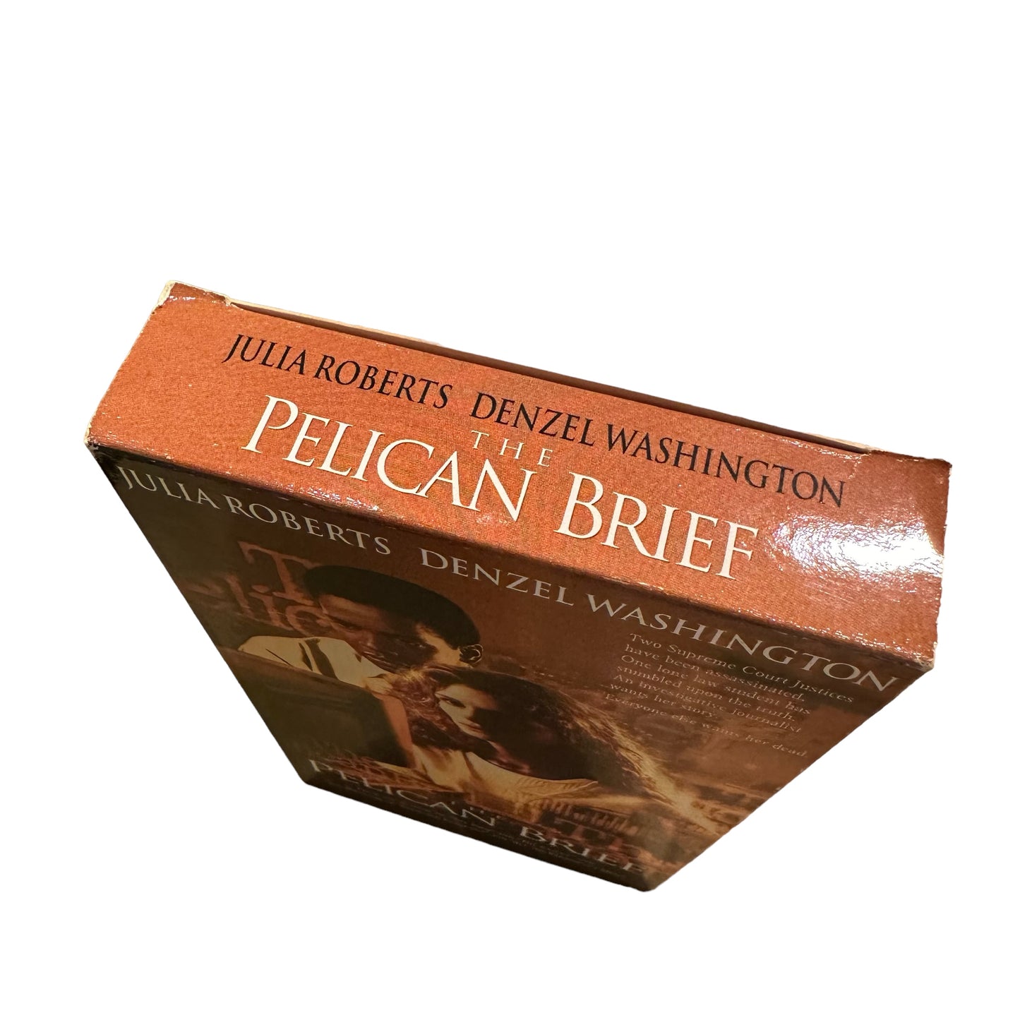 VHS ビデオテープ 輸入版 ペリカン文書 The Pelican Brief 海外版 USA アメリカ ヴィンテージ ビデオ 紙ジャケ