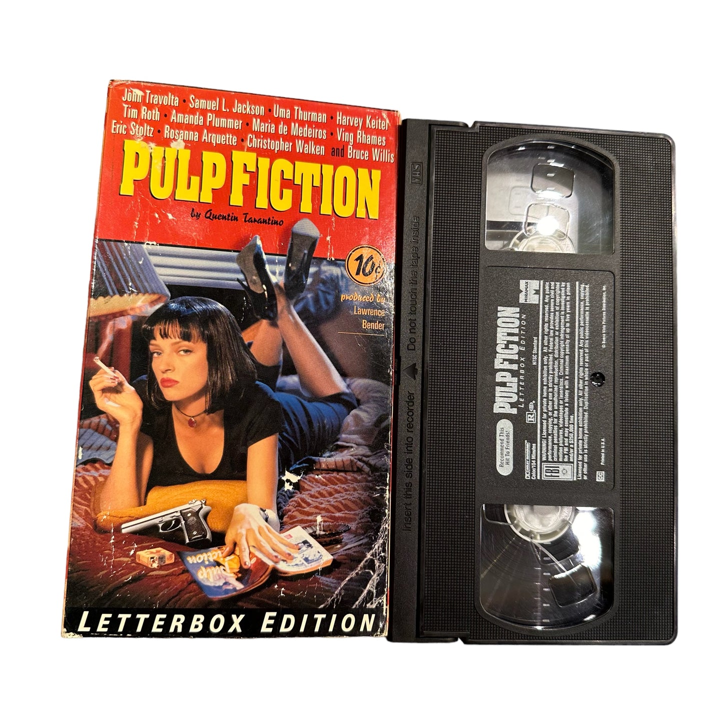 VHS ビデオテープ 輸入版 パルプ・フィクション Pulp Fiction 海外版 USA アメリカ ヴィンテージ ビデオ 紙ジャケ