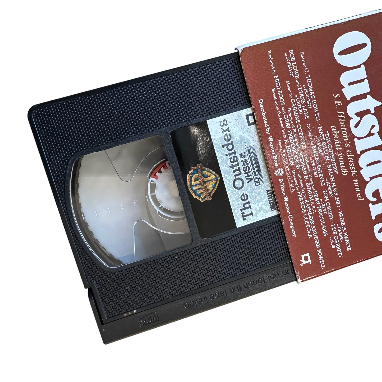 VHS ビデオテープ 輸入版 アウトサイダー The Outsiders 海外版 USA アメリカ ヴィンテージ ビデオ 紙ジャケ