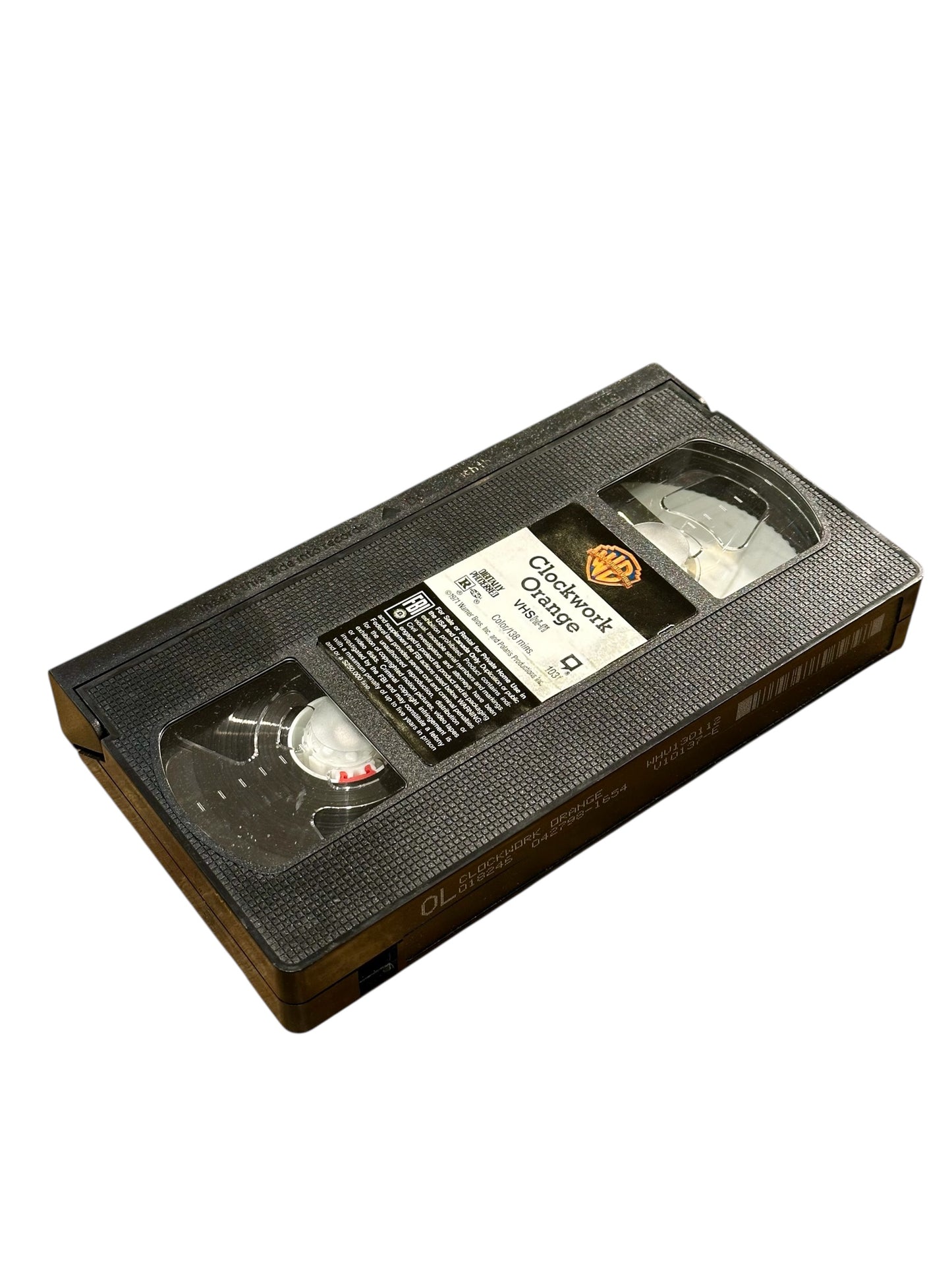 VHS ビデオテープ 輸入版 時計じかけのオレンジ A Clockwork Orange 海外版 USA アメリカ ヴィンテージ ビデオ 紙ジャケ