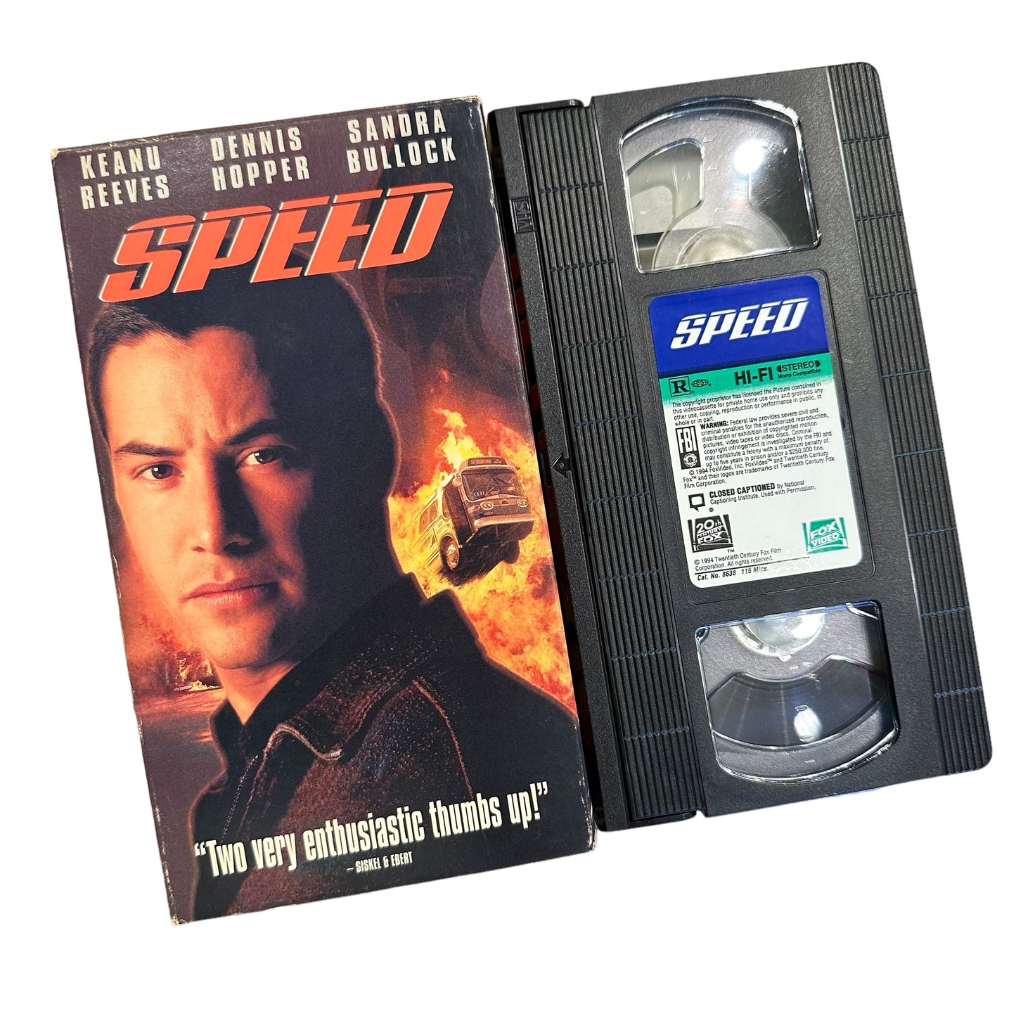 VHS ビデオテープ 輸入版 スピード Speed 海外版 USA アメリカ ヴィンテージ ビデオ 紙ジャケ