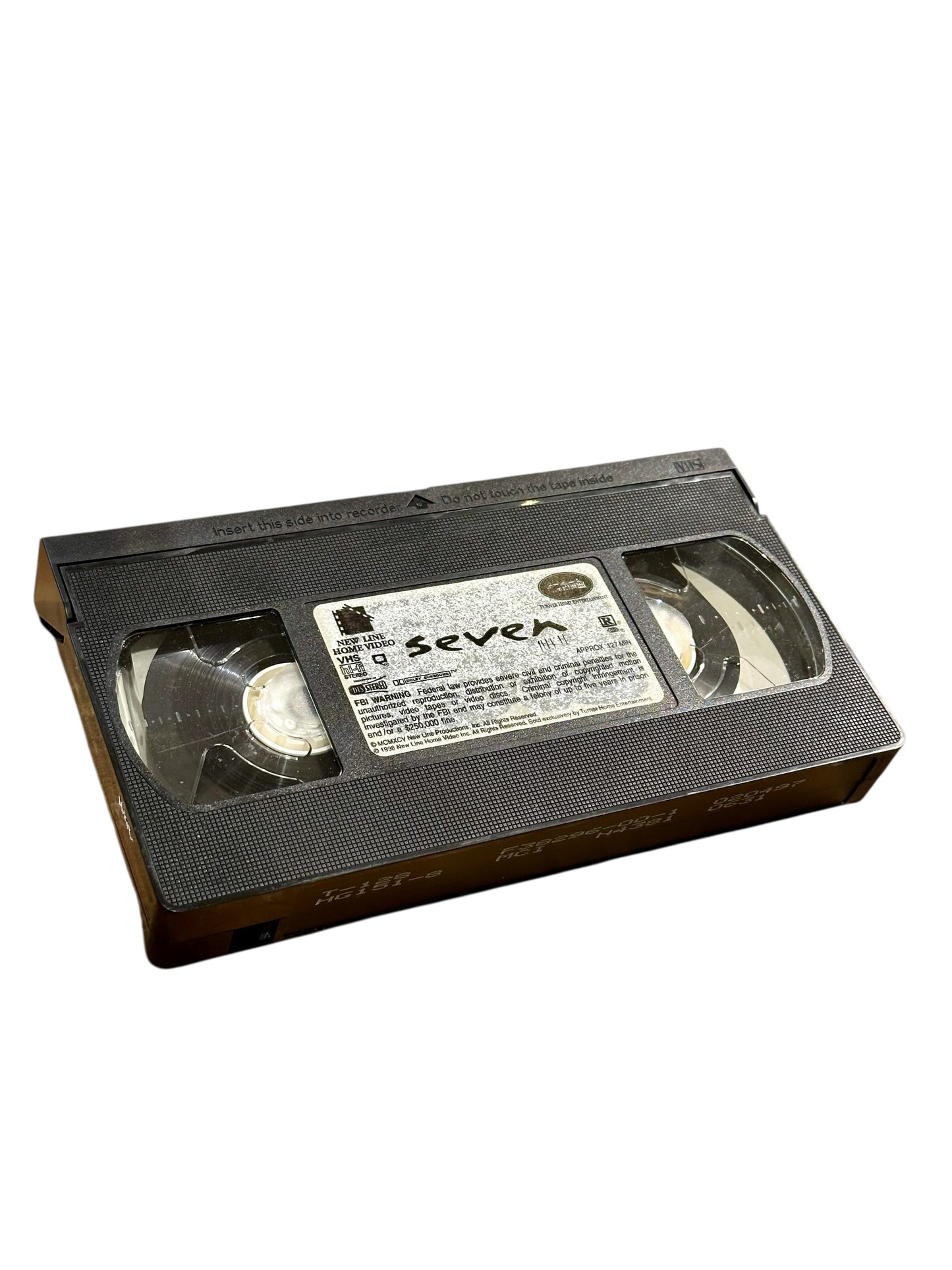 VHS ビデオテープ 輸入版 SEVEN セブン 海外版 USA アメリカ ヴィンテージ ビデオ 紙ジャケ ブラピ
