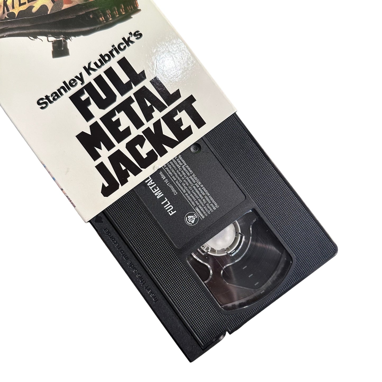 VHS ビデオテープ 輸入版 フルメタル・ジャケット Full Metal Jacket 海外版 USA アメリカ ヴィンテージ ビデオ 紙ジャケ