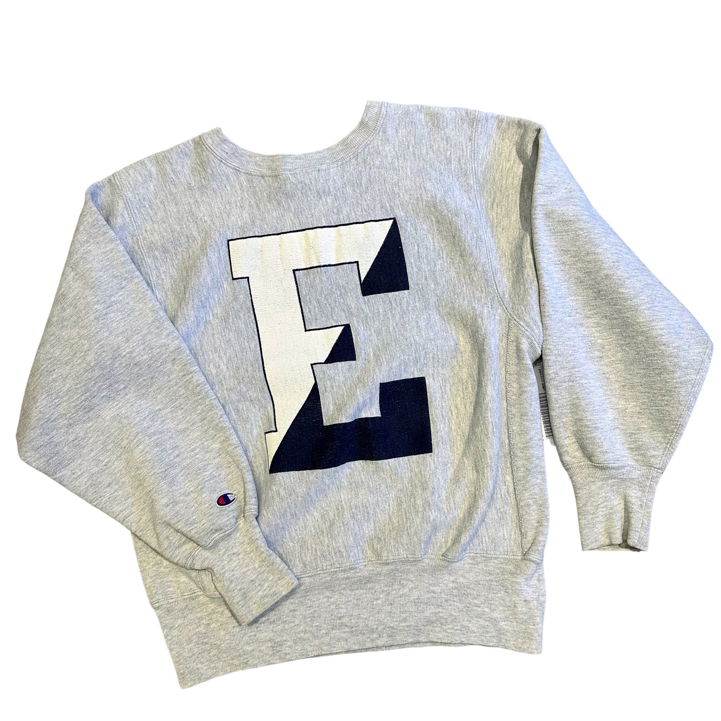 90s 刺繍タグ チャンピオンリバースウィーブ Elizabethtown College Champion REVERSE WEAVE Mサイズ バックプリント E ヴィンテージ
