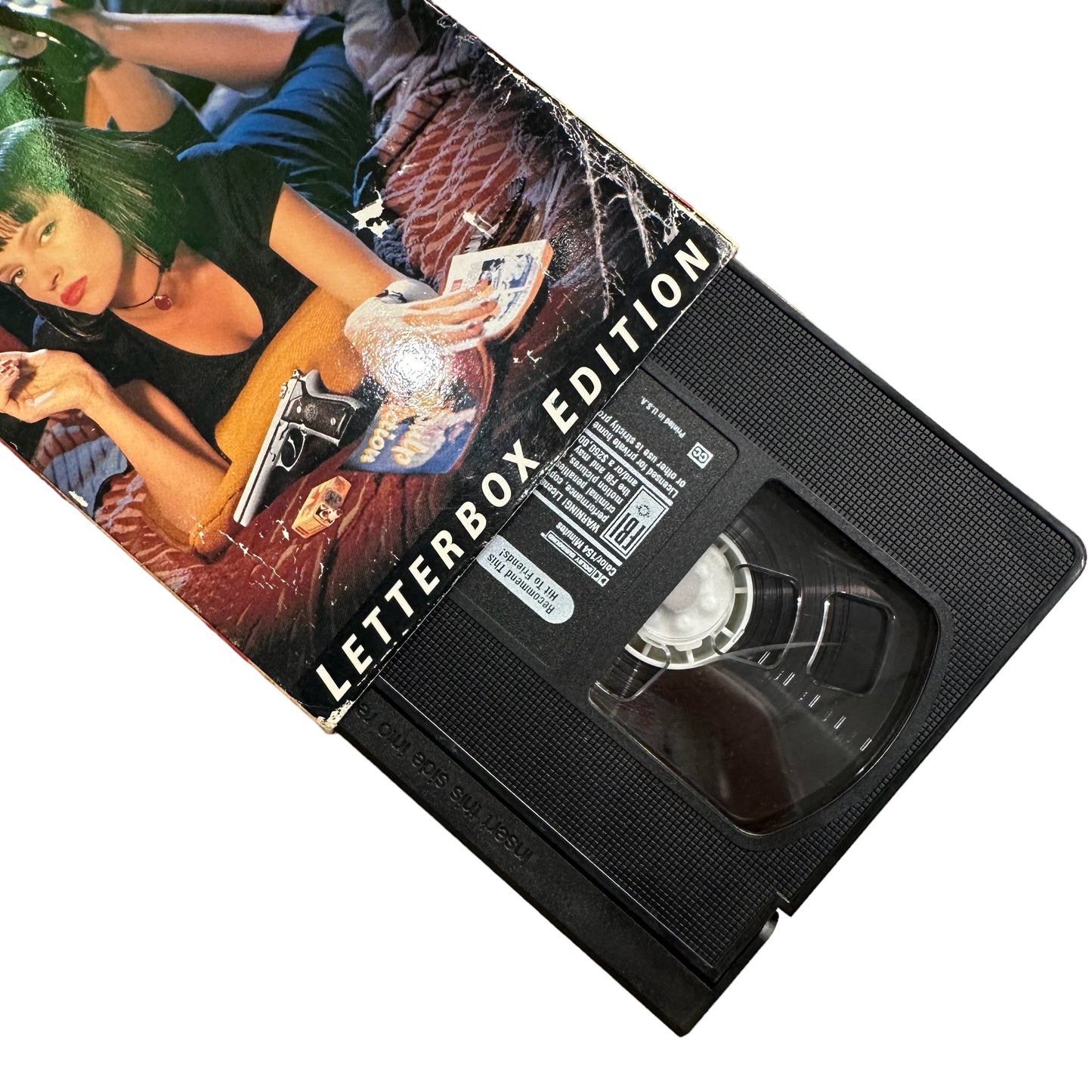 VHS ビデオテープ 輸入版 パルプ・フィクション Pulp Fiction 海外版 USA アメリカ ヴィンテージ ビデオ 紙ジャケ