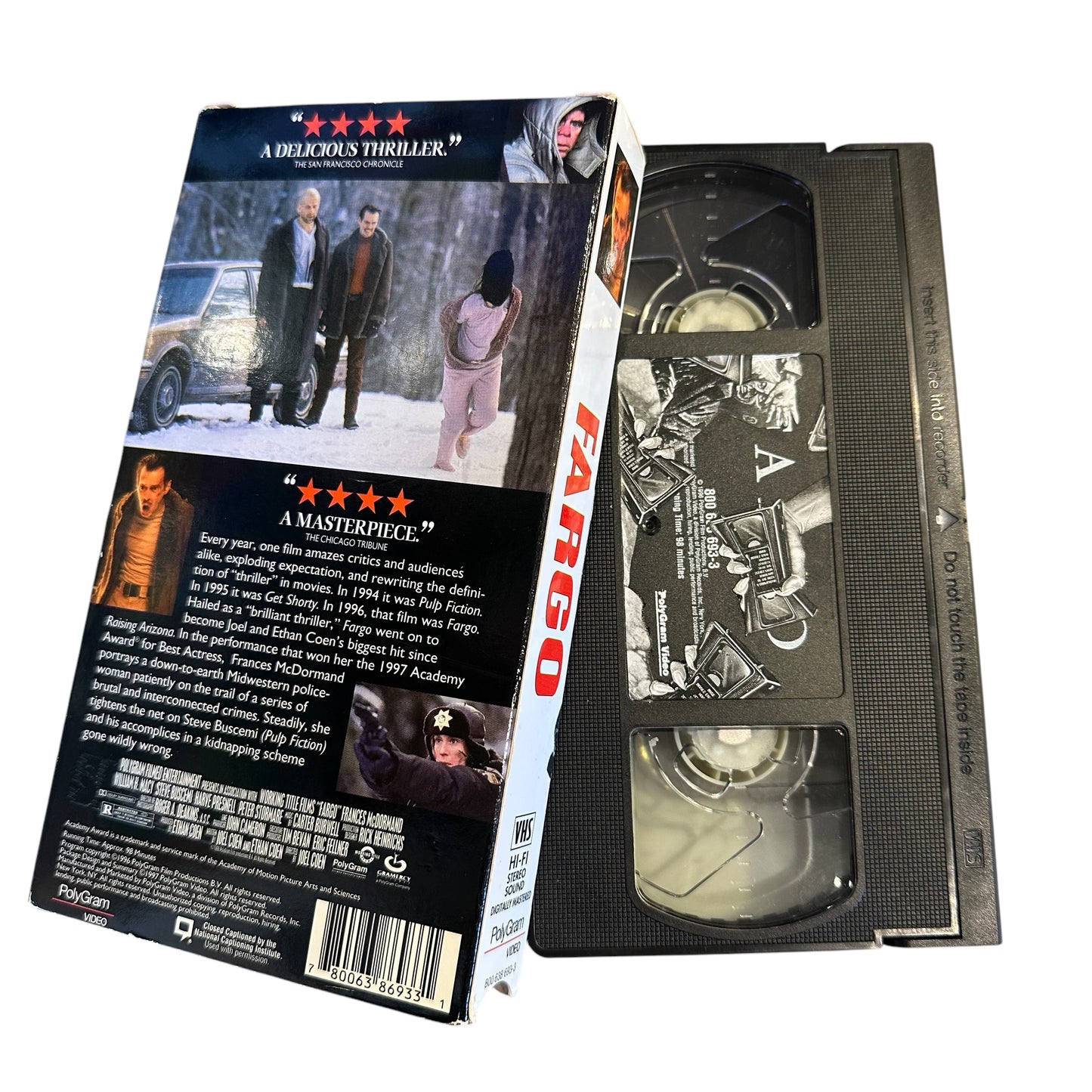 VHS コラージュ・アーティスト SKIFF コラージュビデオ ビデオテープ 輸入盤 ファーゴ Fargo 海外 USA アメリカ ヴィンテージ ビデオ 紙ジャケ