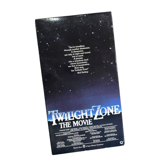 VHS ビデオテープ 輸入版 トワイライト・ゾーン TWILIGHT ZONE THE MOVIE 海外版 USA アメリカ ヴィンテージ ビデオ 紙ジャケ