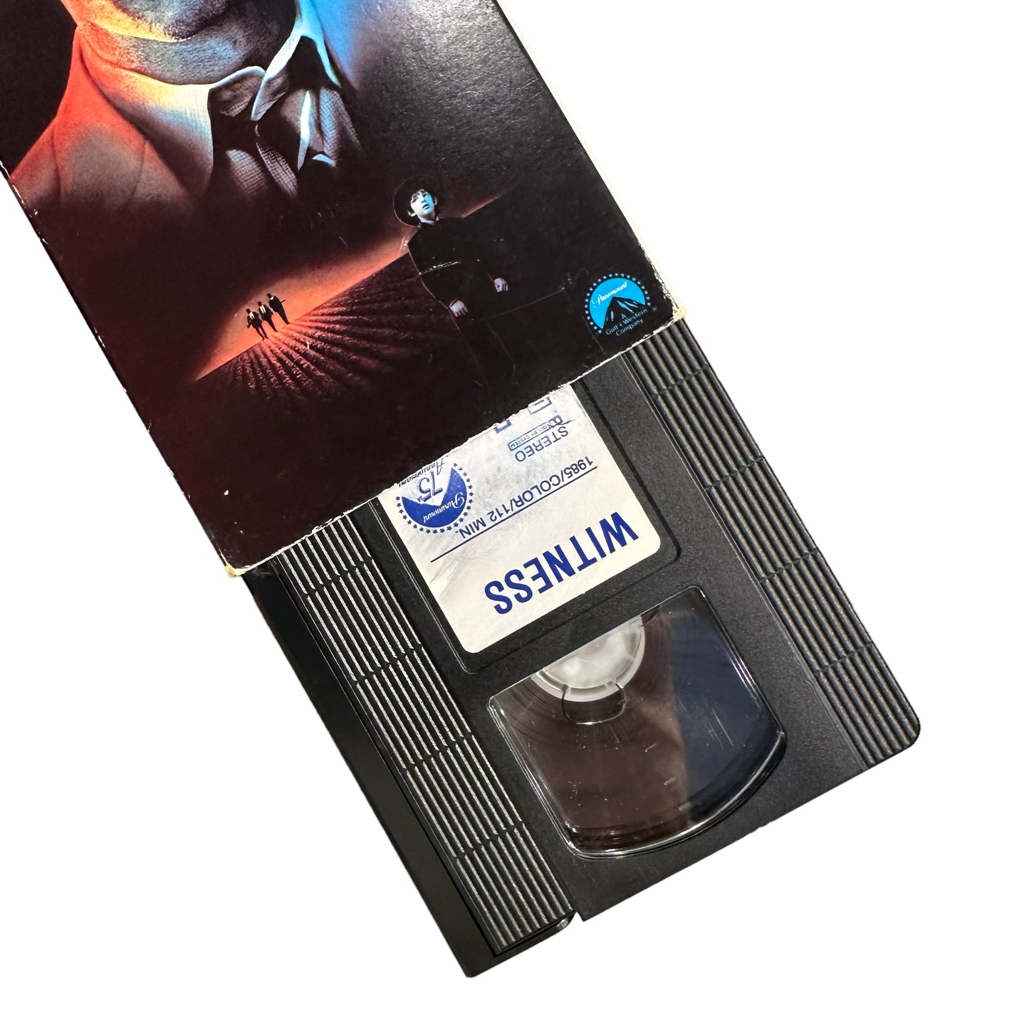 VHS ビデオテープ 輸入版 刑事ジョン・ブック 目撃者 Witness 海外版 USA アメリカ ヴィンテージ ビデオ 紙ジャケ