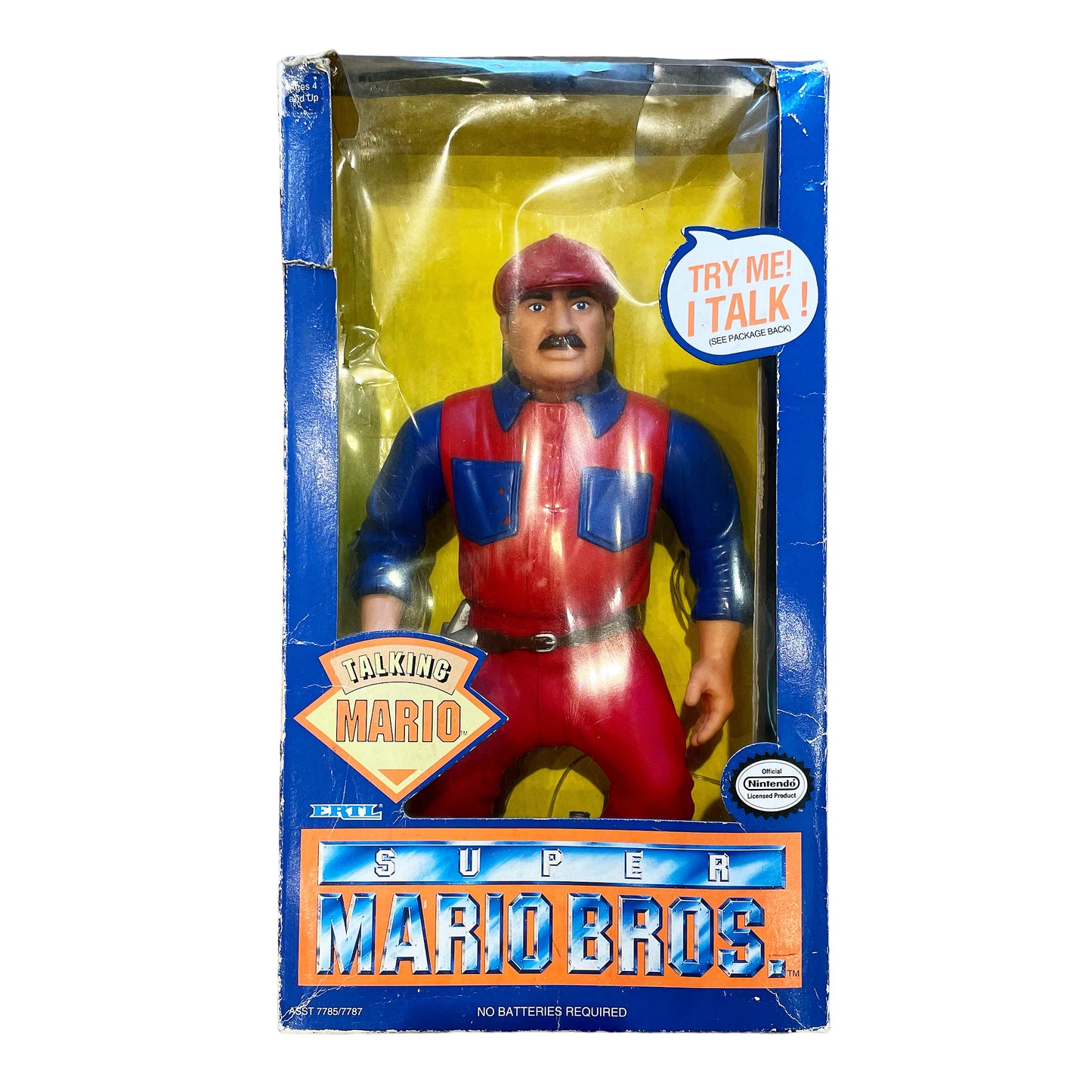 1993 ERTL SUPER MARIO BROS 映画 スーパーマリオ トーキングマリオ フィギュア TALKING MARIO ヴィンテージ