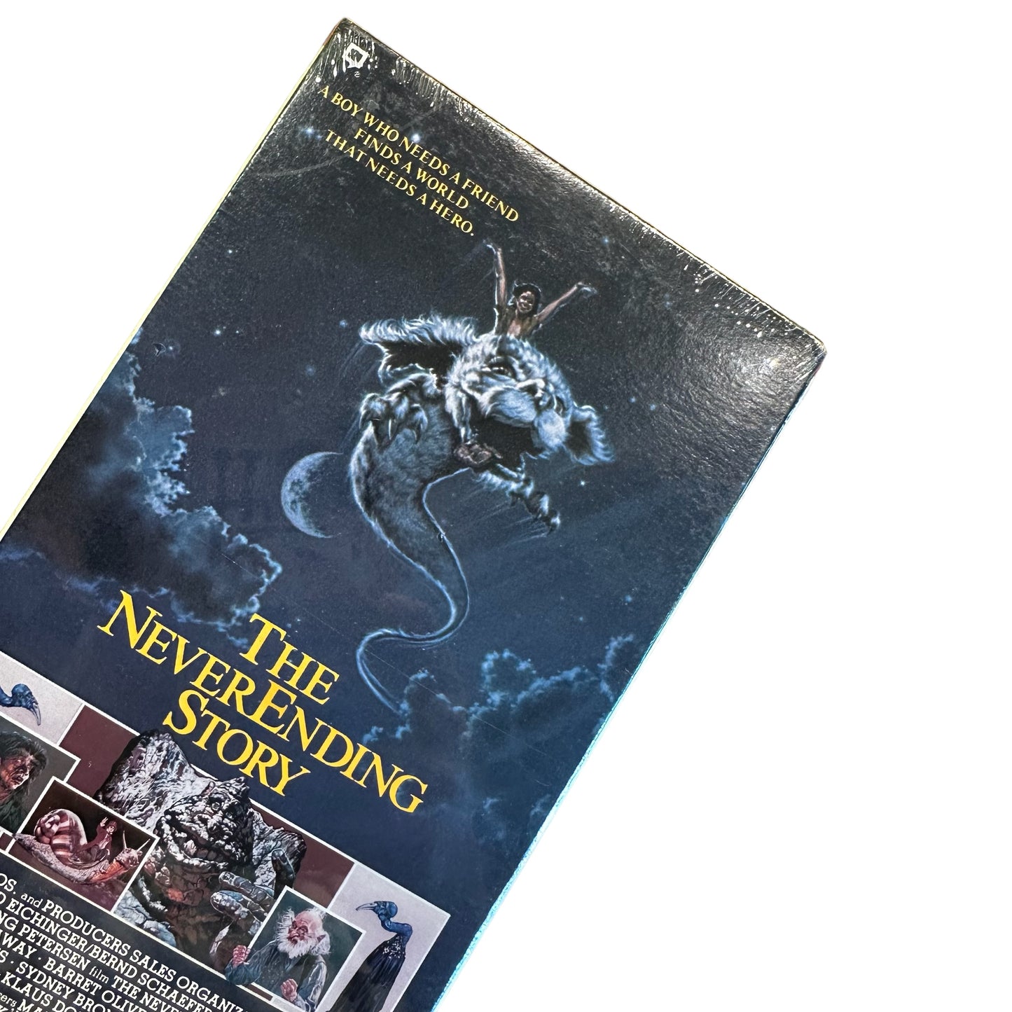 VHS ビデオテープ 輸入版 未開封 ネバーエンディング・ストーリー The NeverEnding Story 海外版 USA アメリカ ヴィンテージ ビデオ 紙ジャケ