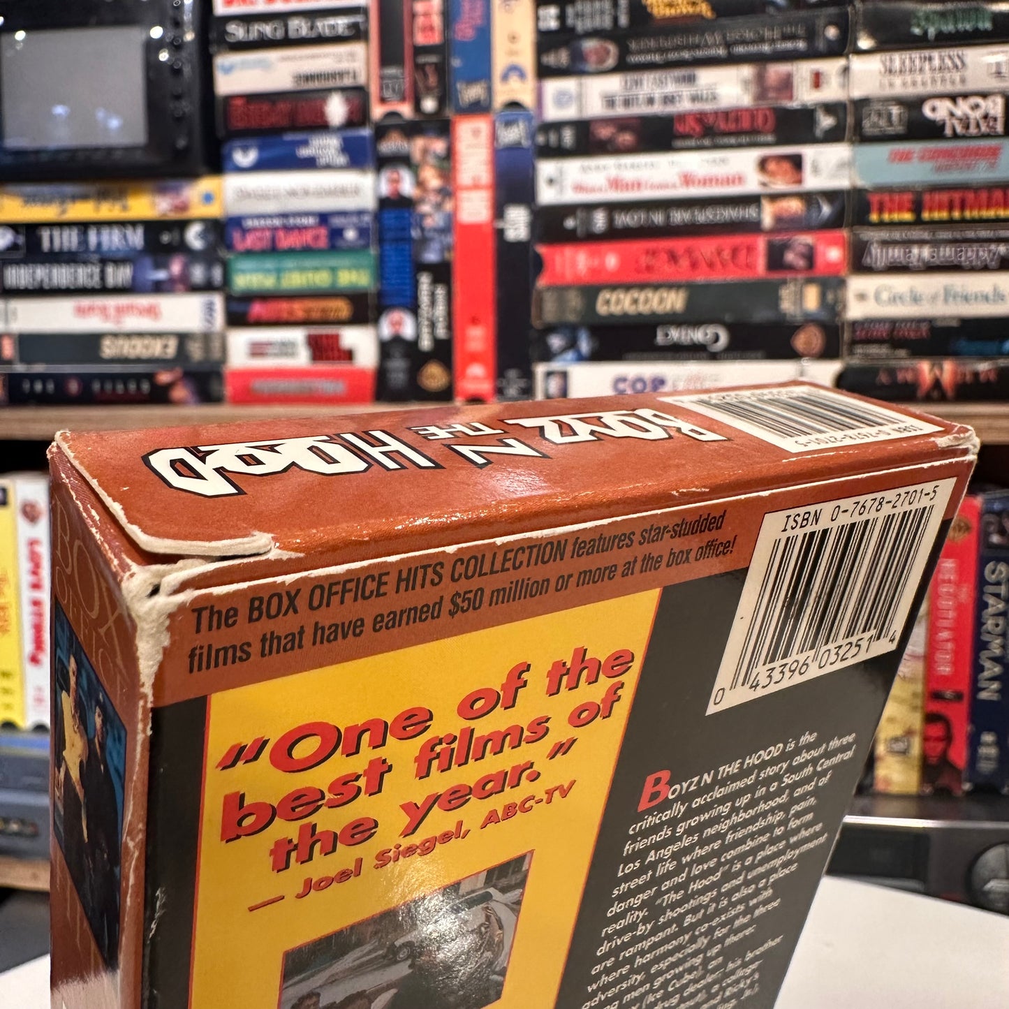 VHS ビデオテープ 輸入盤 BOYZ N THE HOOD ボーイズン ザ フッド 海外版 USA アメリカ ビデオ 紙ジャケ