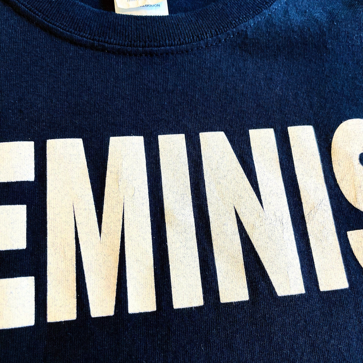 90s〜00s〜 GILDAN T-shirt FEMINIST フェミニスト Tシャツ ヴィンテージ