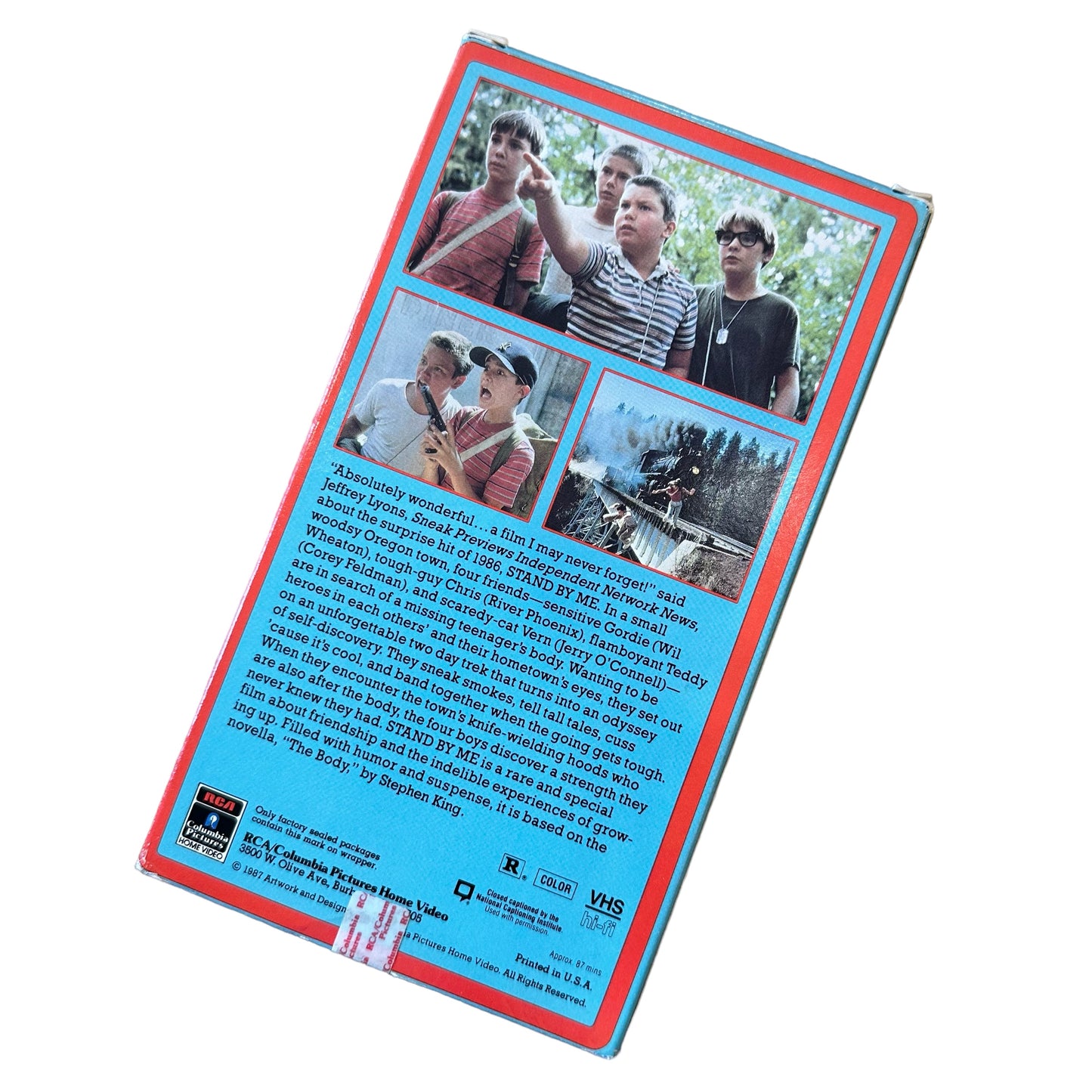 VHS ビデオテープ 輸入版 スタンド・バイ・ミー Stand by Me 海外版 USA アメリカ ヴィンテージビデオ 紙ジャケ