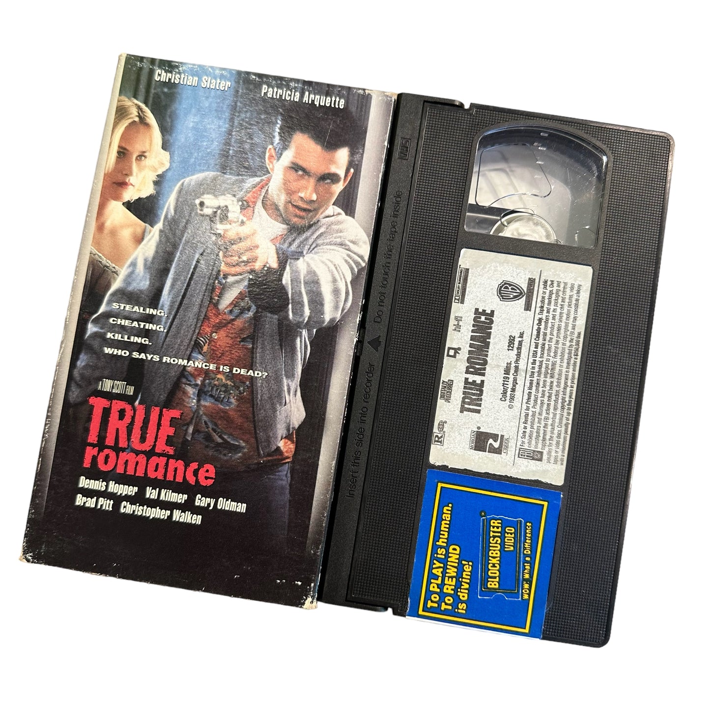 VHS ビデオテープ 輸入版 トゥルー・ロマンス True Romance 海外版 USA アメリカ ヴィンテージビデオ 紙ジャケ