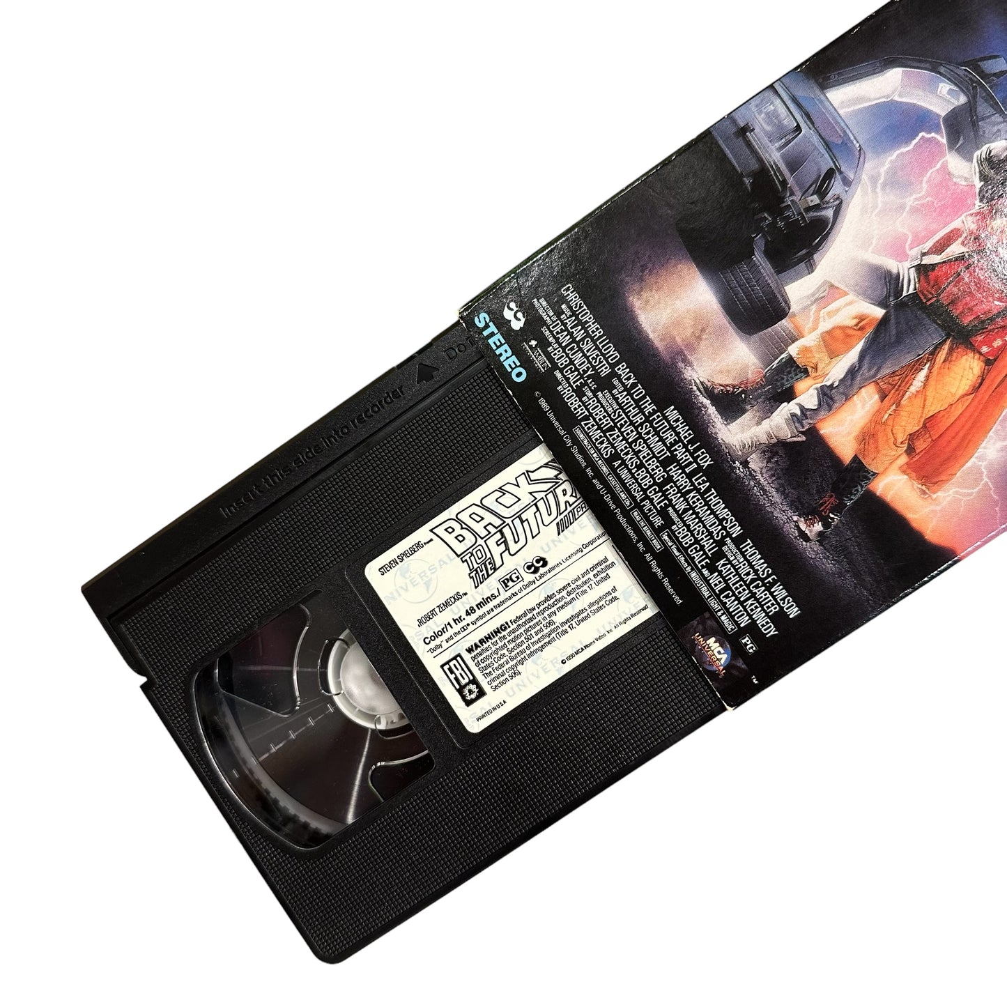 VHS ビデオテープ 輸入版 バック・トゥ・ザ・フューチャー 2 Back to the Future PART2 海外版 USA アメリカ ヴィンテージビデオ 紙ジャケ