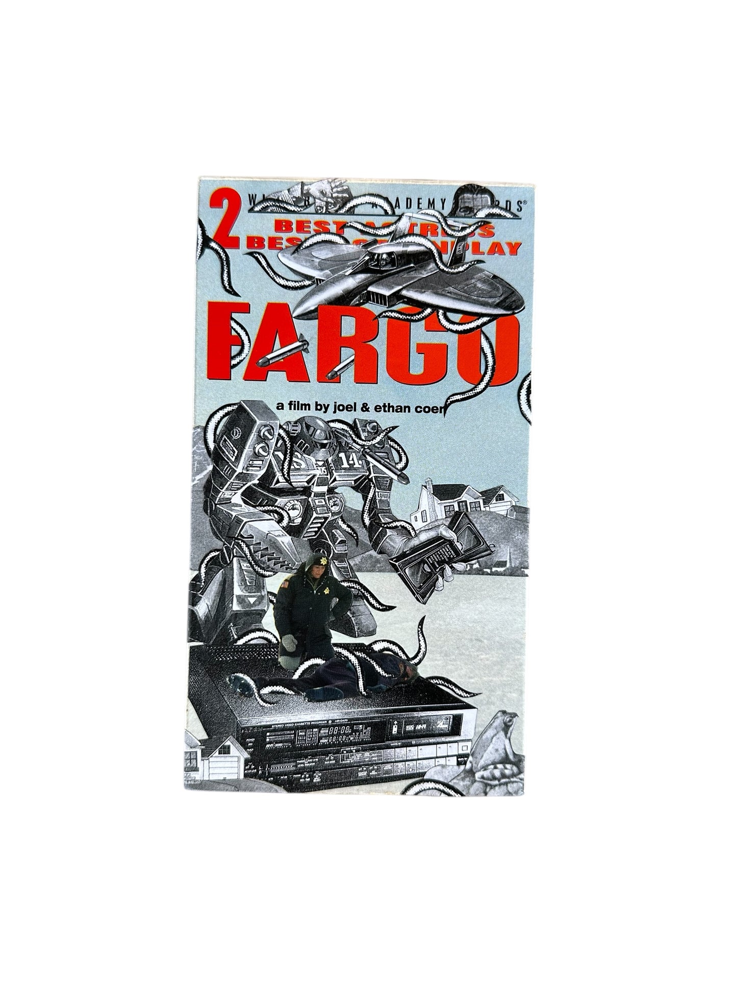 VHS コラージュ・アーティスト SKIFF コラージュビデオ ビデオテープ 輸入盤 ファーゴ Fargo 海外 USA アメリカ ヴィンテージ ビデオ 紙ジャケ