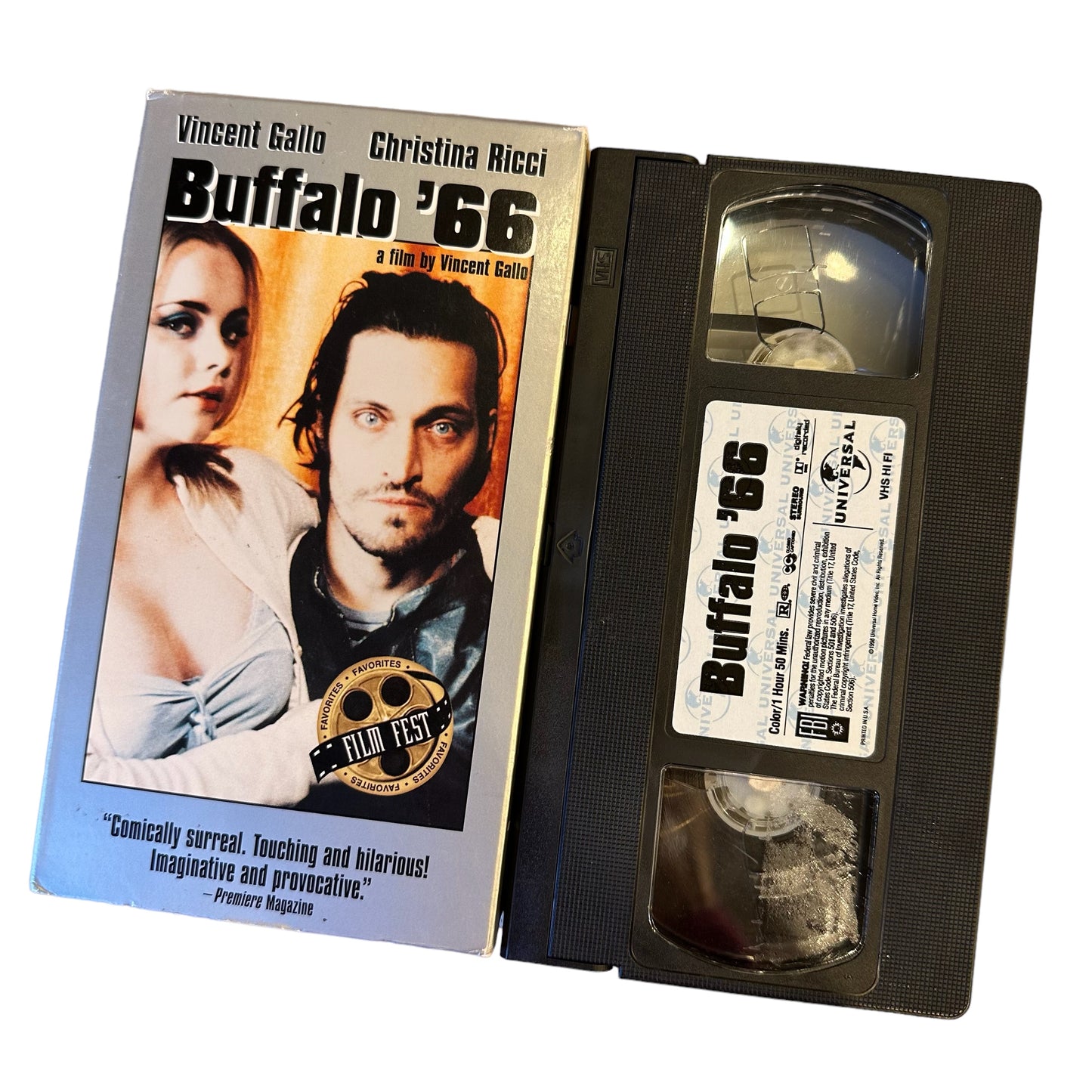 VHS ビデオテープ 輸入版 Buffalo'66 バッファロー66 海外版 USA アメリカ ヴィンテージビデオ 紙ジャケ