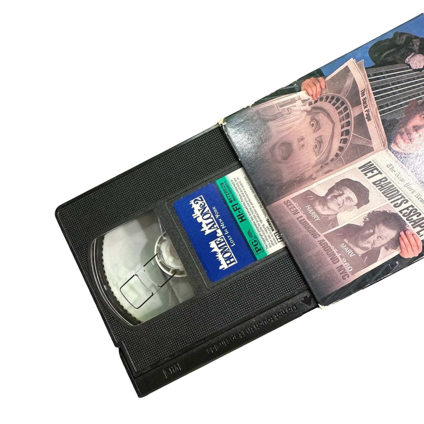 VHS ビデオテープ 輸入版 ホーム・アローン2 Home AloneⅡ 海外版 USA アメリカ ヴィンテージ ビデオ 紙ジャケ