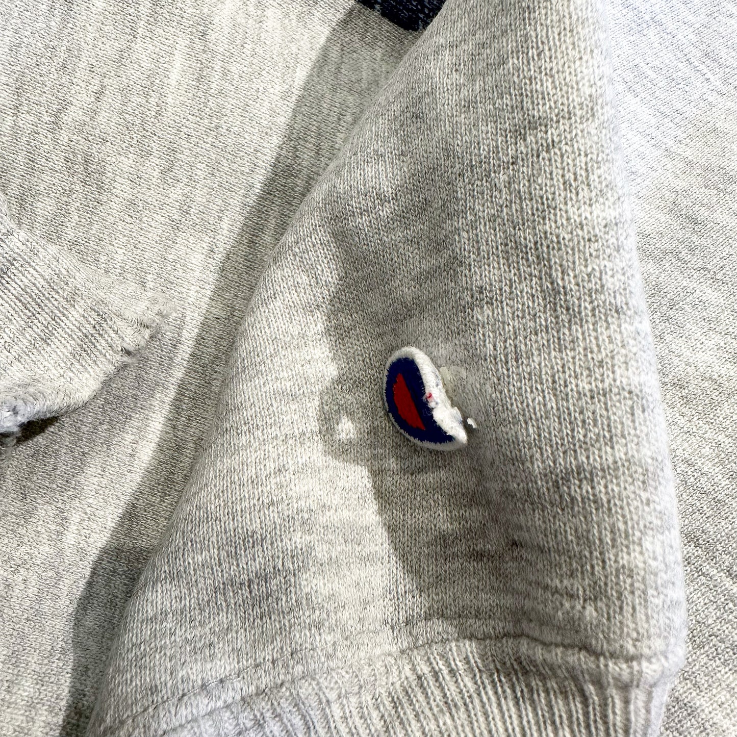 90s 刺繍タグ チャンピオンリバースウィーヴ MSU Champion REVERSE WEAVE ヴィンテージ ダメージ