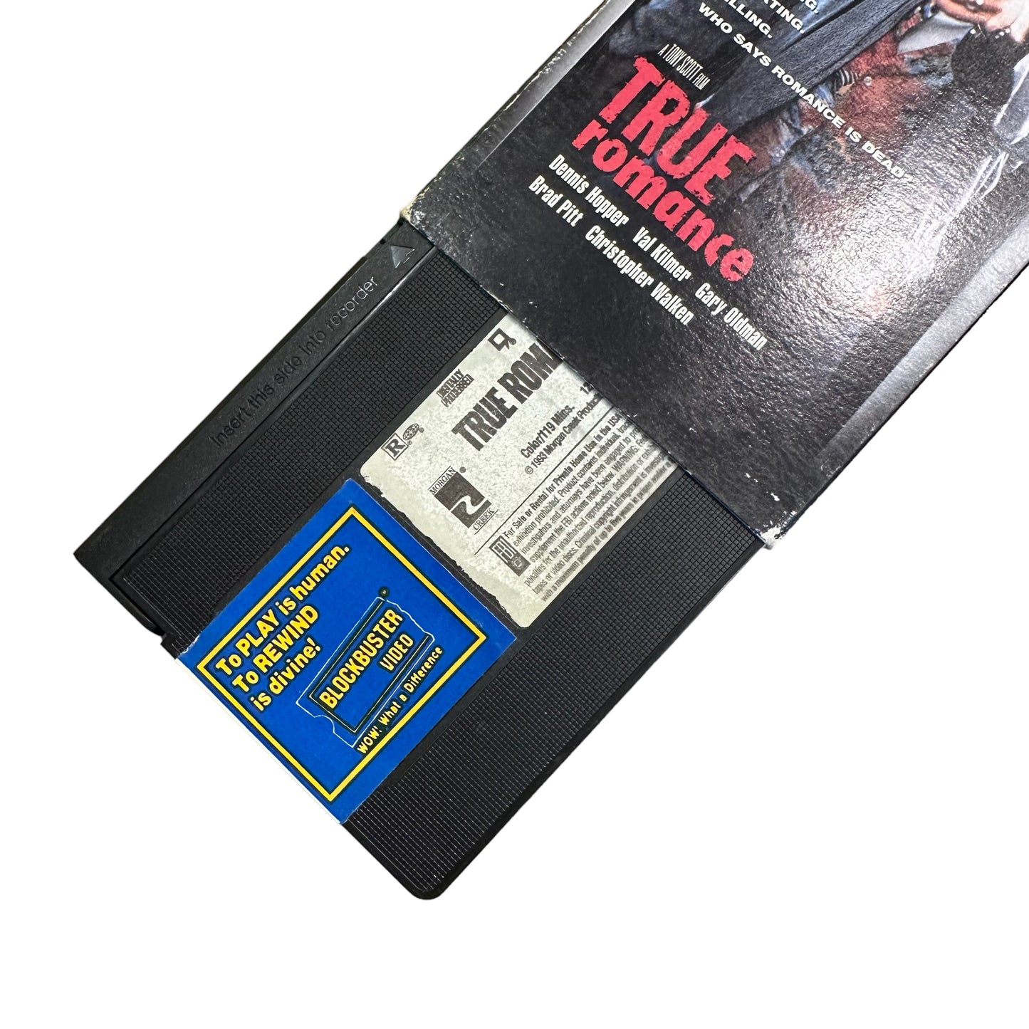 VHS ビデオテープ 輸入版 トゥルー・ロマンス True Romance 海外版 USA アメリカ ヴィンテージビデオ 紙ジャケ