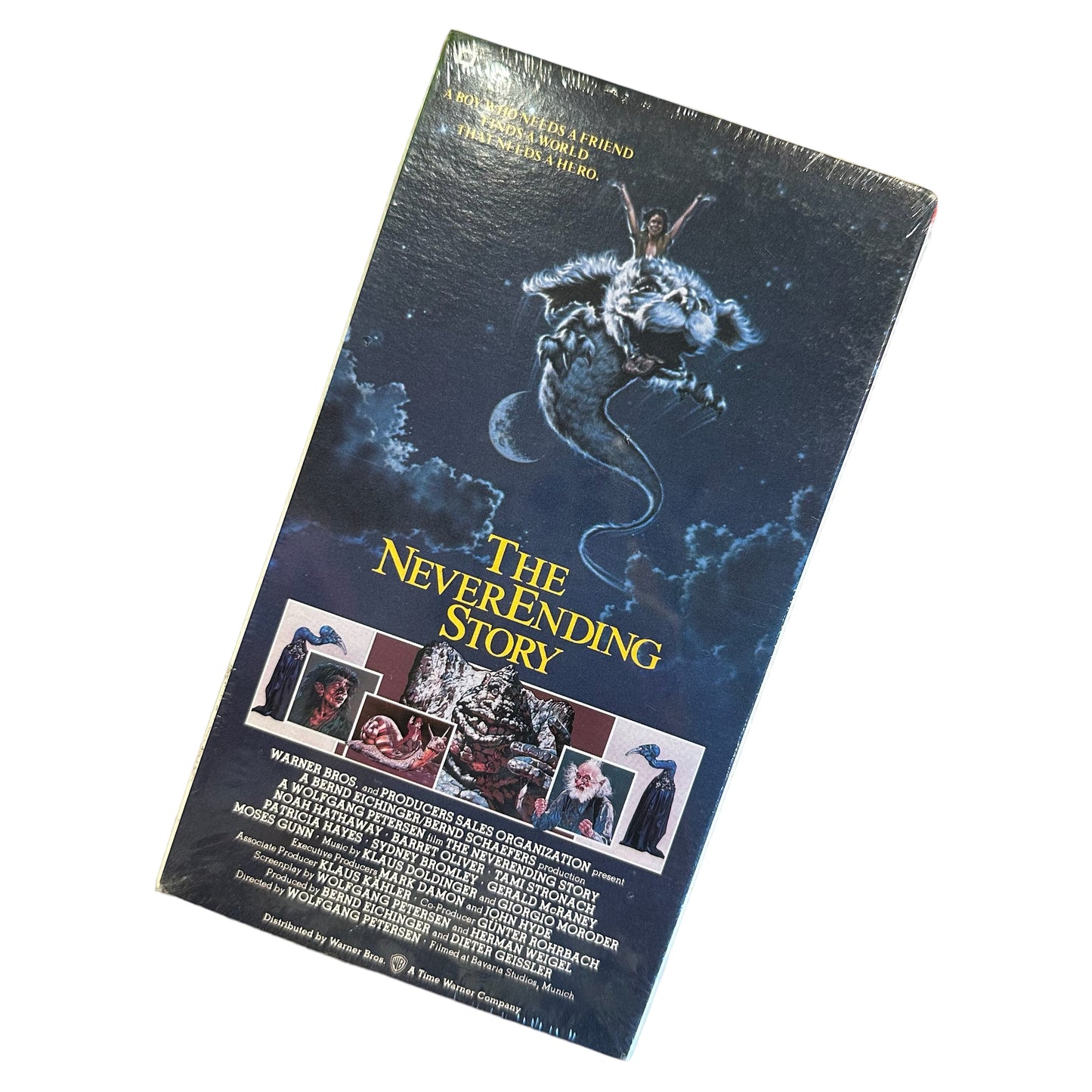 VHS ビデオテープ 輸入版 未開封 ネバーエンディング・ストーリー The NeverEnding Story 海外版 USA アメリカ ヴィンテージ ビデオ 紙ジャケ