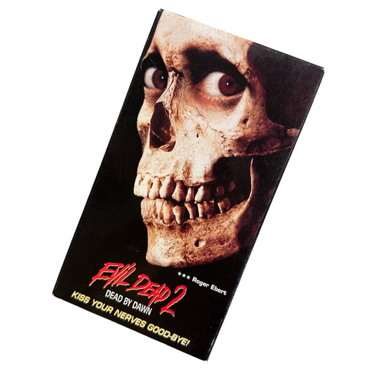 VHS ビデオテープ 輸入版 死霊のはらわた2 Evil Dead II 海外版 USA アメリカ ヴィンテージ ビデオ 紙ジャケ