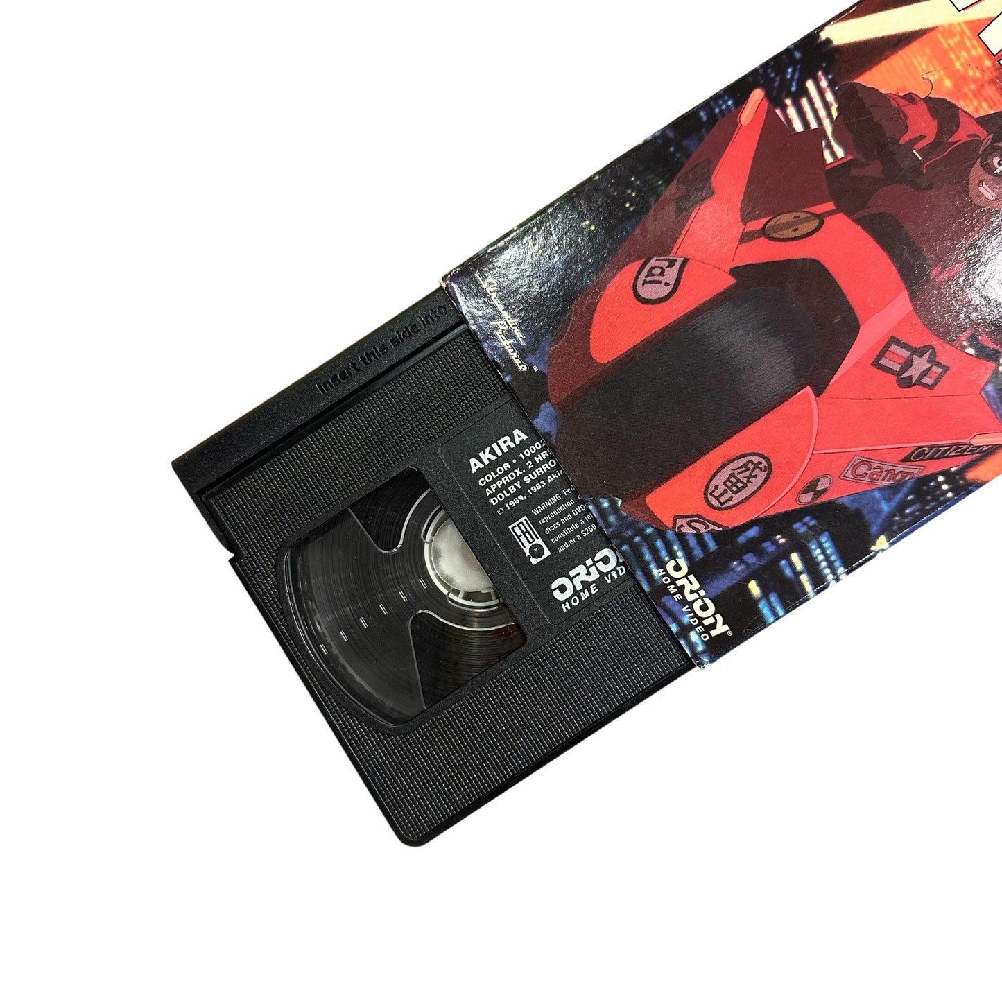 VHS ビデオテープ 輸入版 アキラ AKIRA 海外版 USA アメリカ ヴィンテージビデオ 紙ジャケ アニメ